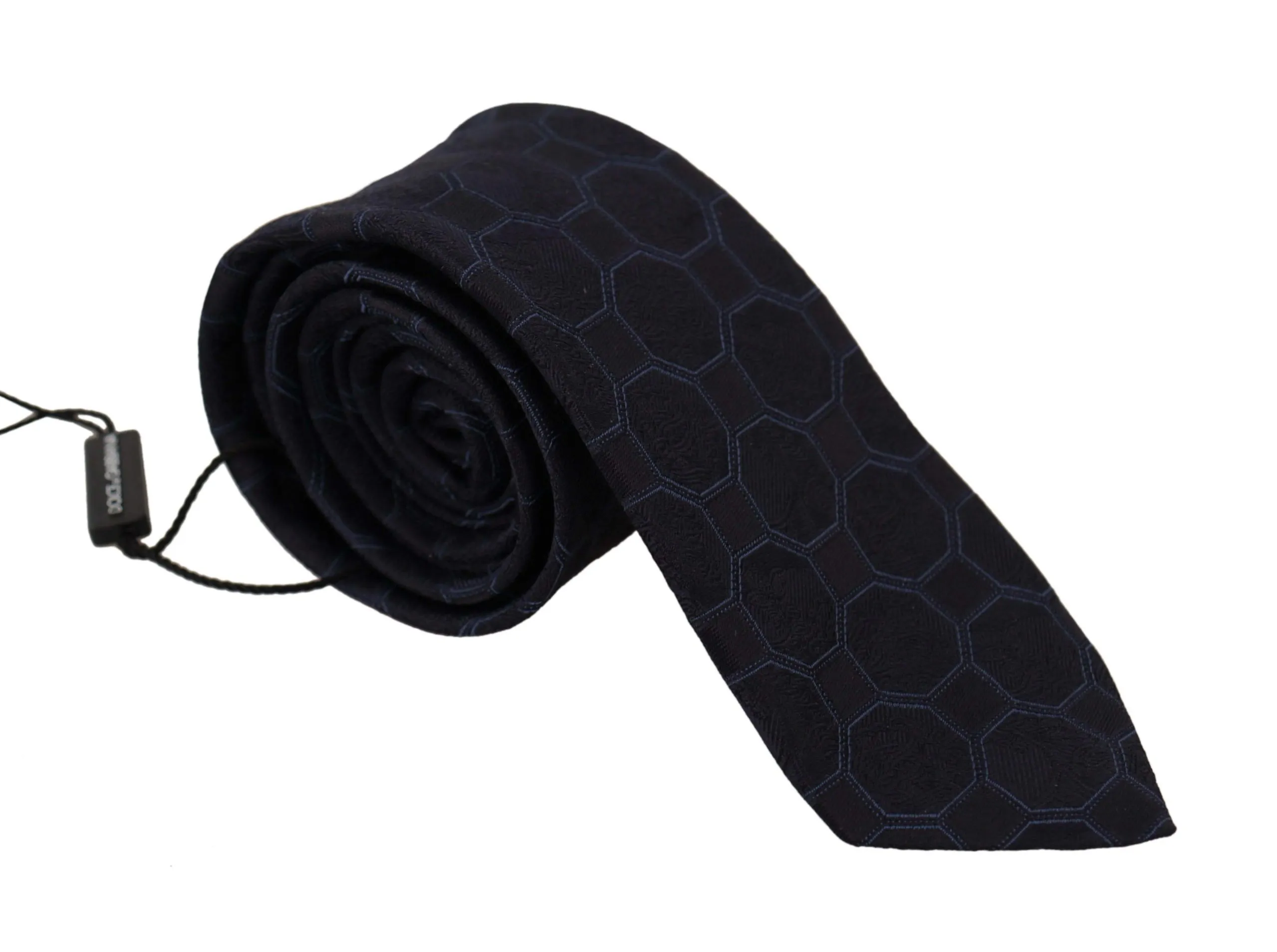 Dolce & Gabbana Men's Elegant Silk Blue Necktie