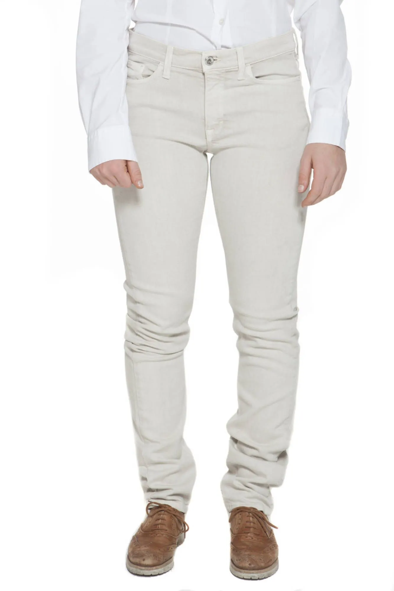 Gant Women's Beige Cotton Women's Trouser