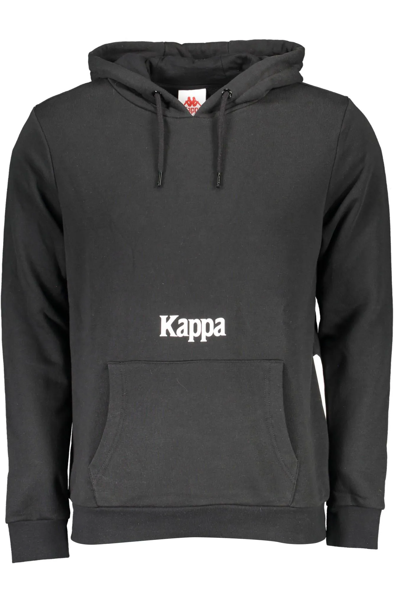 Kappa Black Cotton Men Sweater