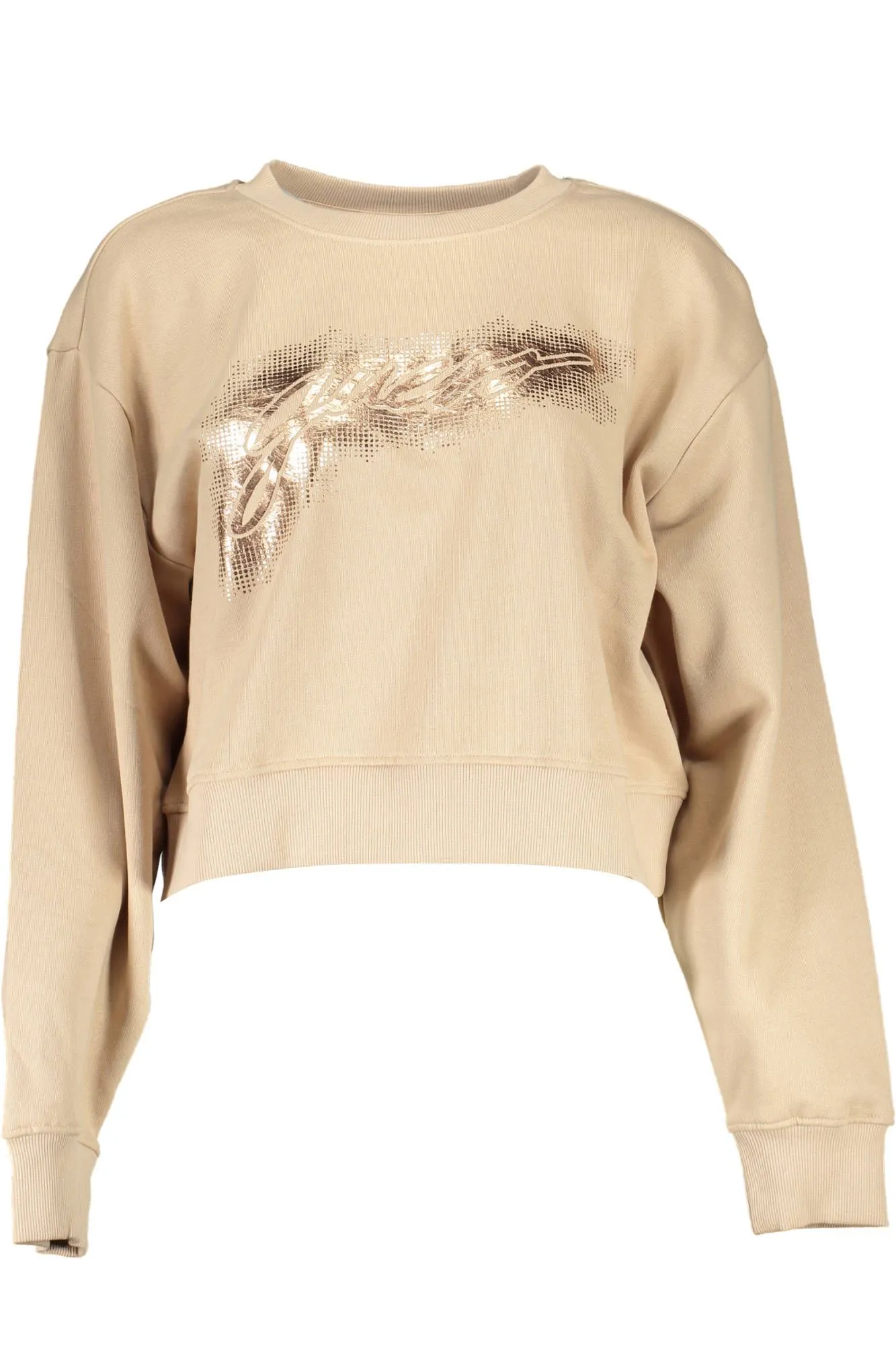 Guess Jeans Beige Cotton Women Sweater
