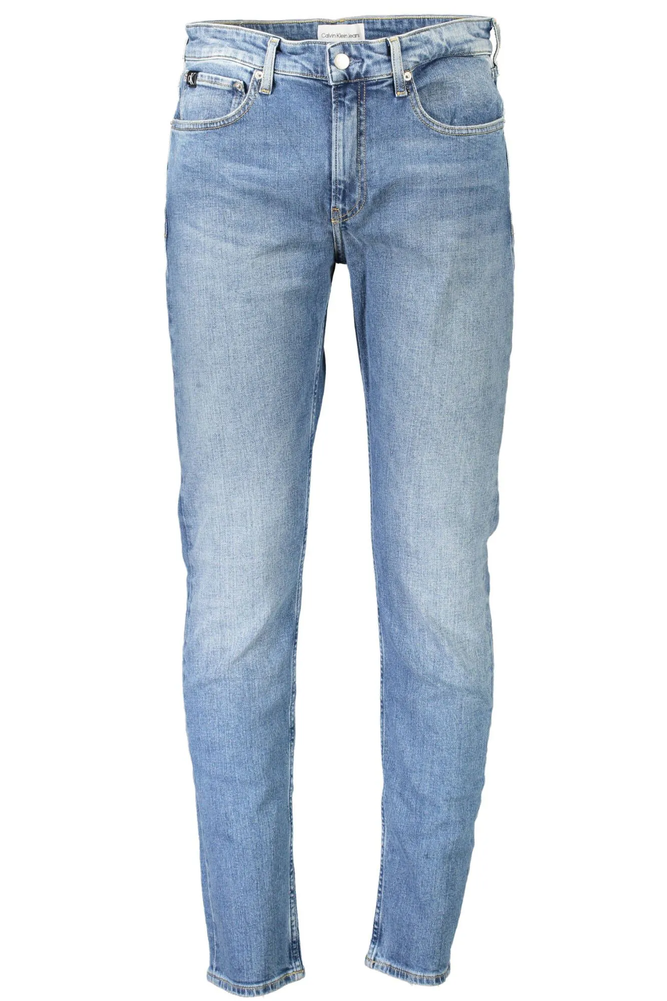 Calvin Klein Blue Cotton Men Jeans