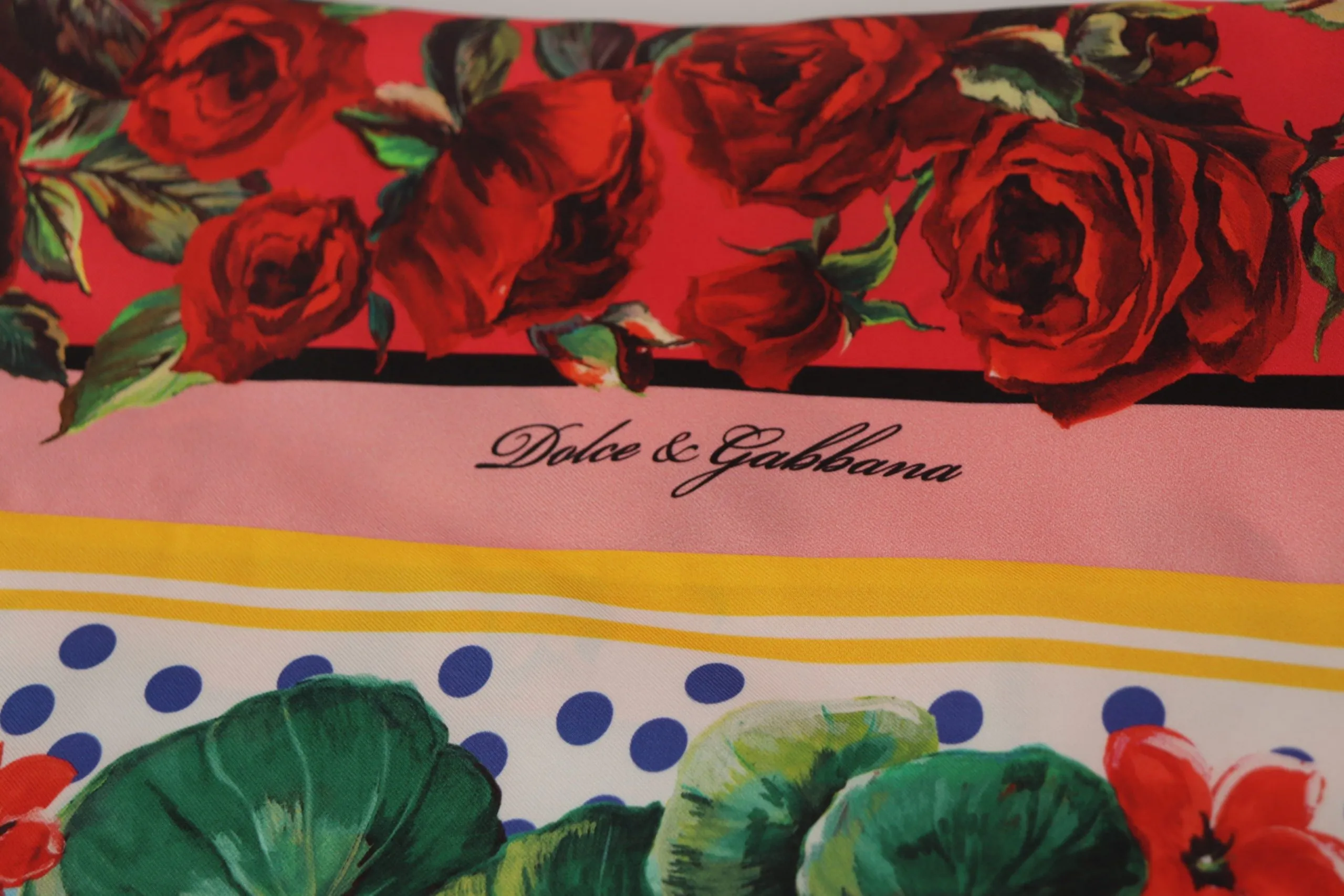 Dolce & Gabbana Women's Elegant Silk Floral Print Blouse