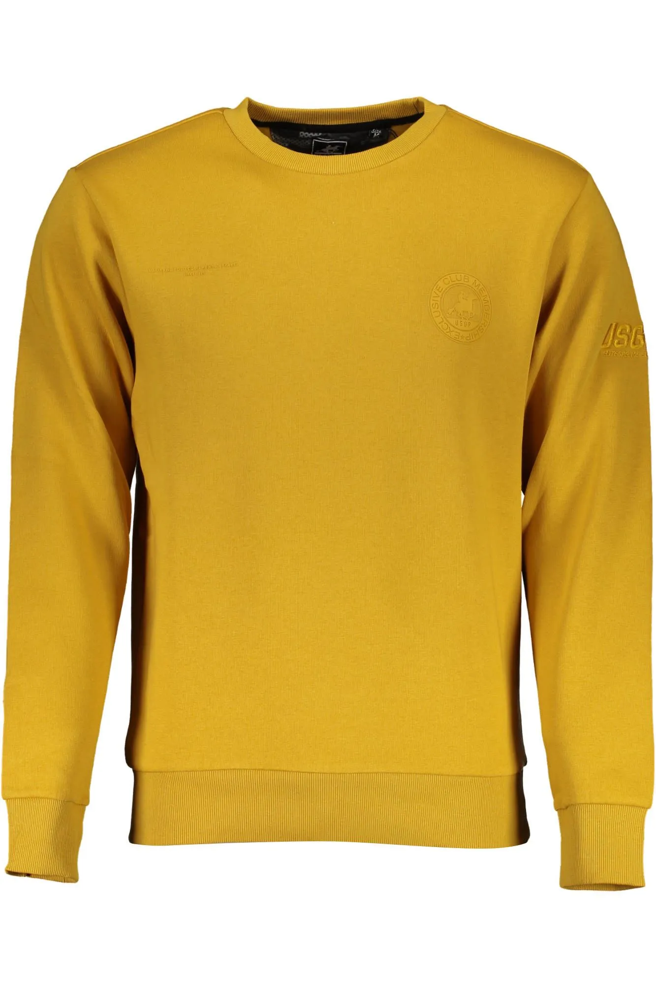 U.S. Grand Polo Yellow Cotton Men Sweater