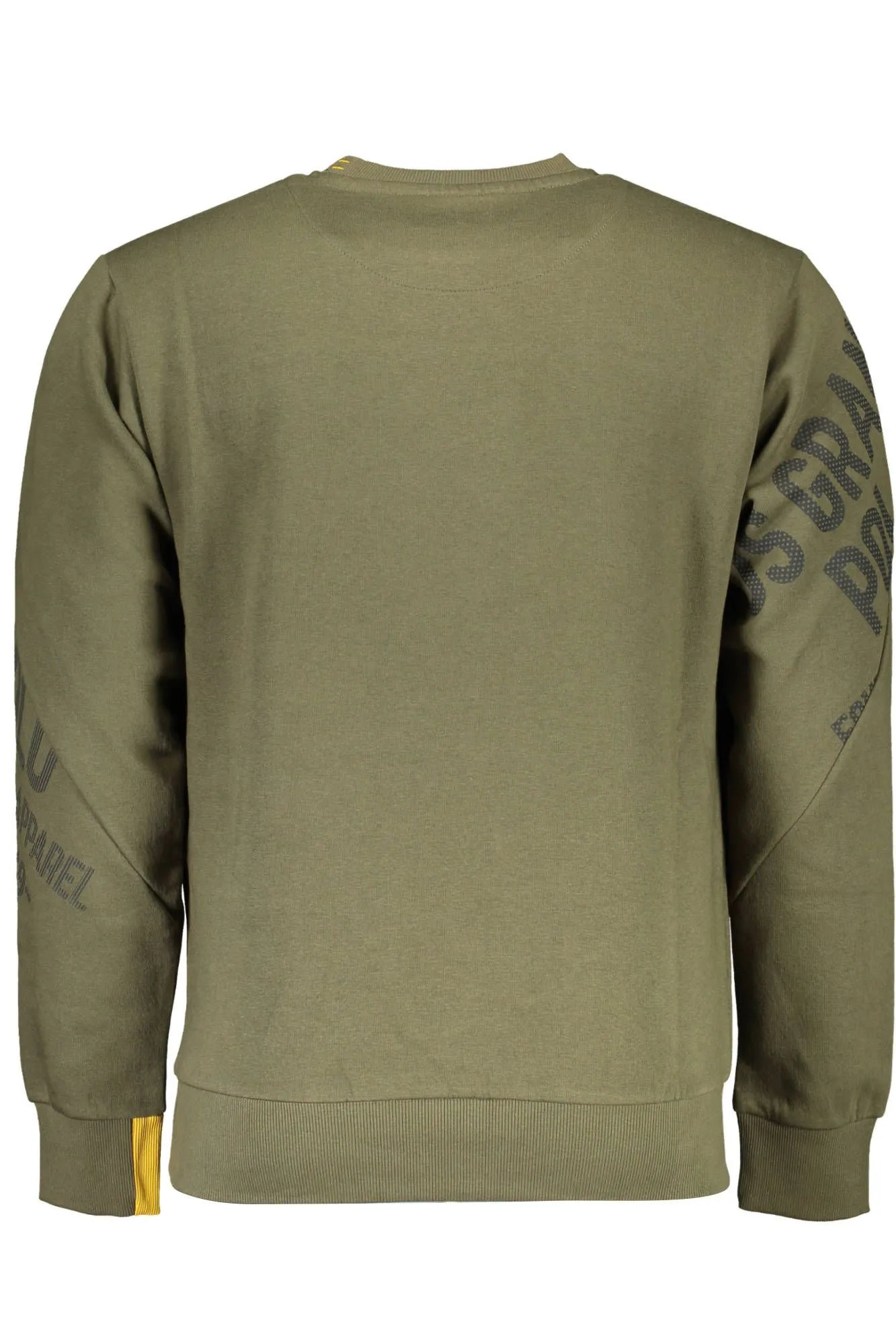 U.S. Grand Polo Green Cotton Men Sweater