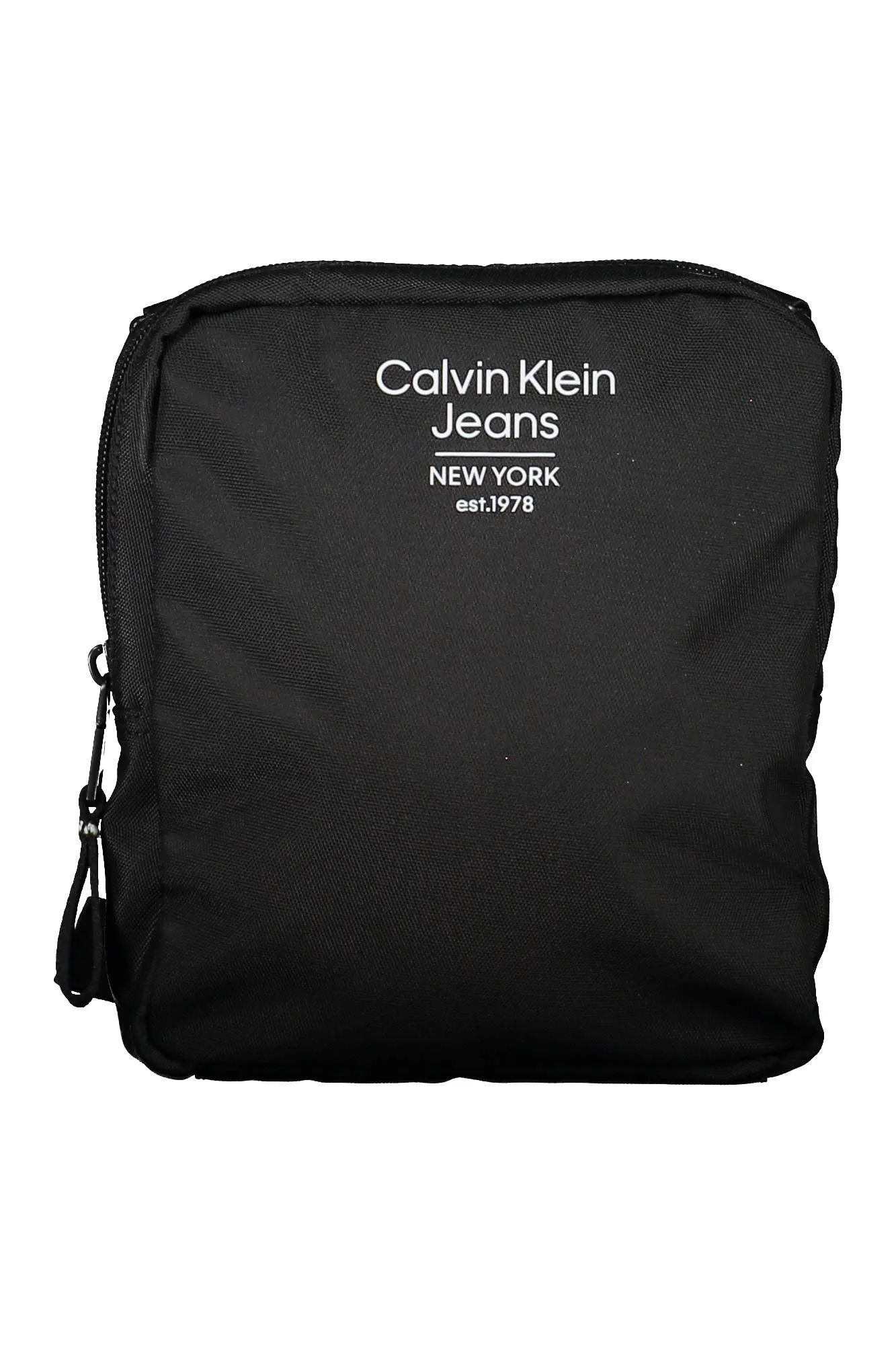 Calvin Klein Black Polyester Men Shoulder Bag