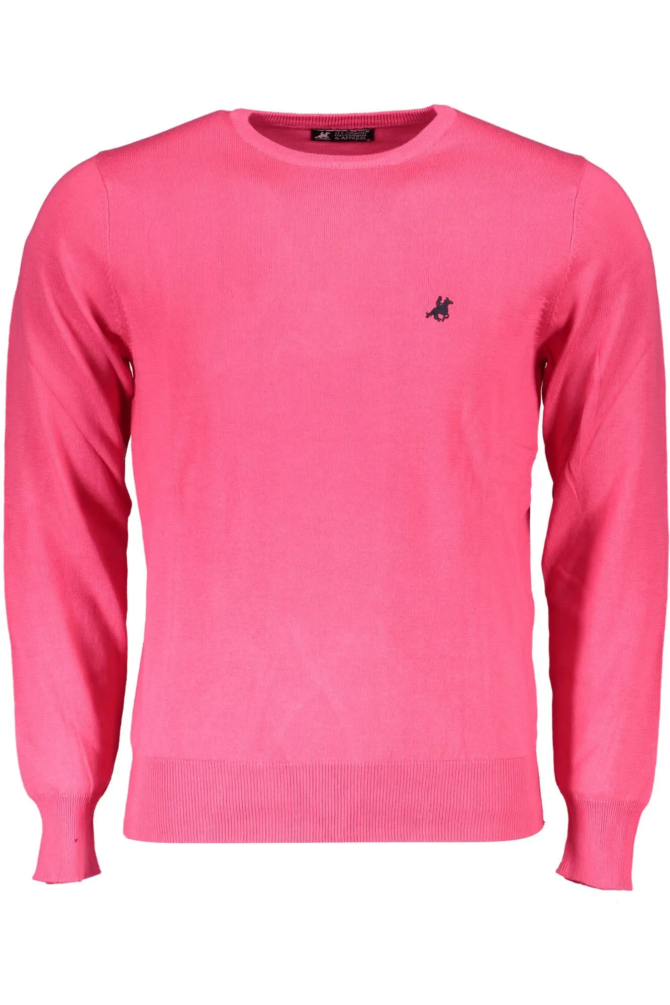 U.S. Grand Polo Pink Cotton Men Sweater