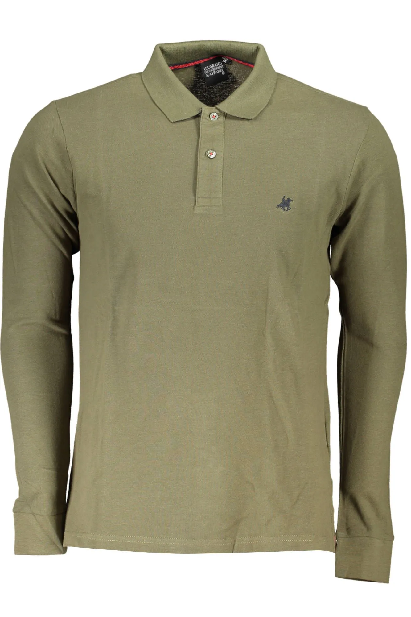 U.S. Grand Polo Green Cotton Men Polo Shirt