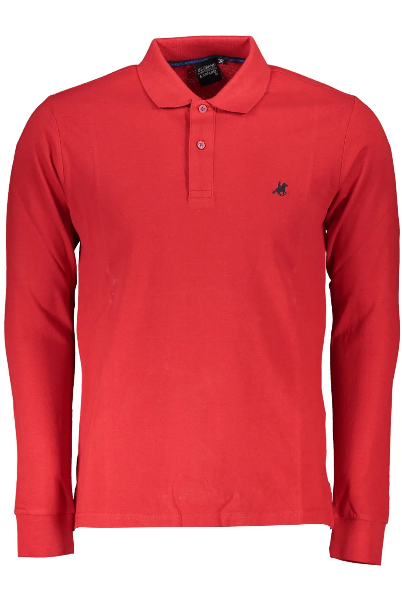 U.S. Grand Polo Red Cotton Men Polo Shirt