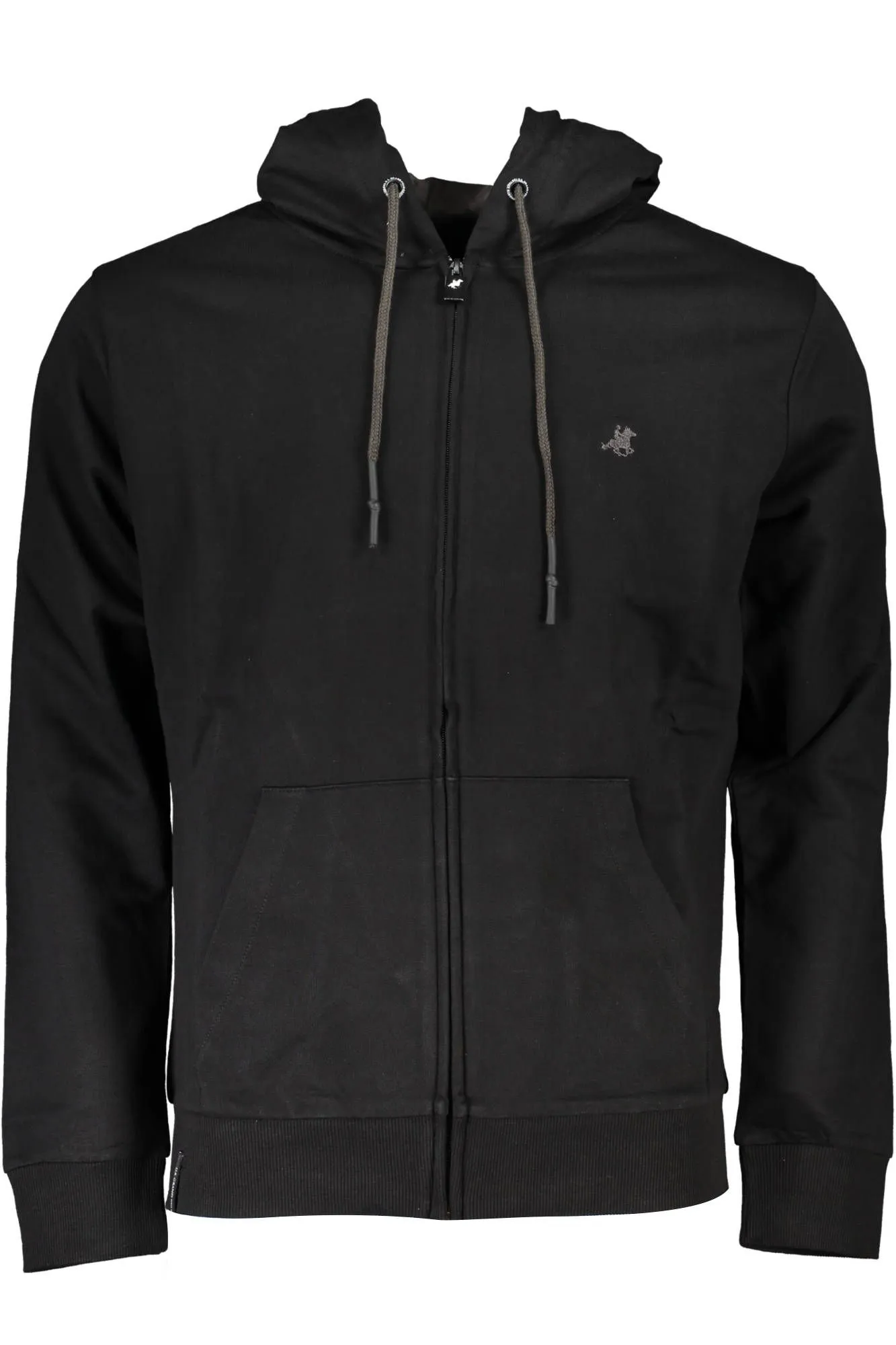 U.S. Grand Polo Black Cotton Men Sweater