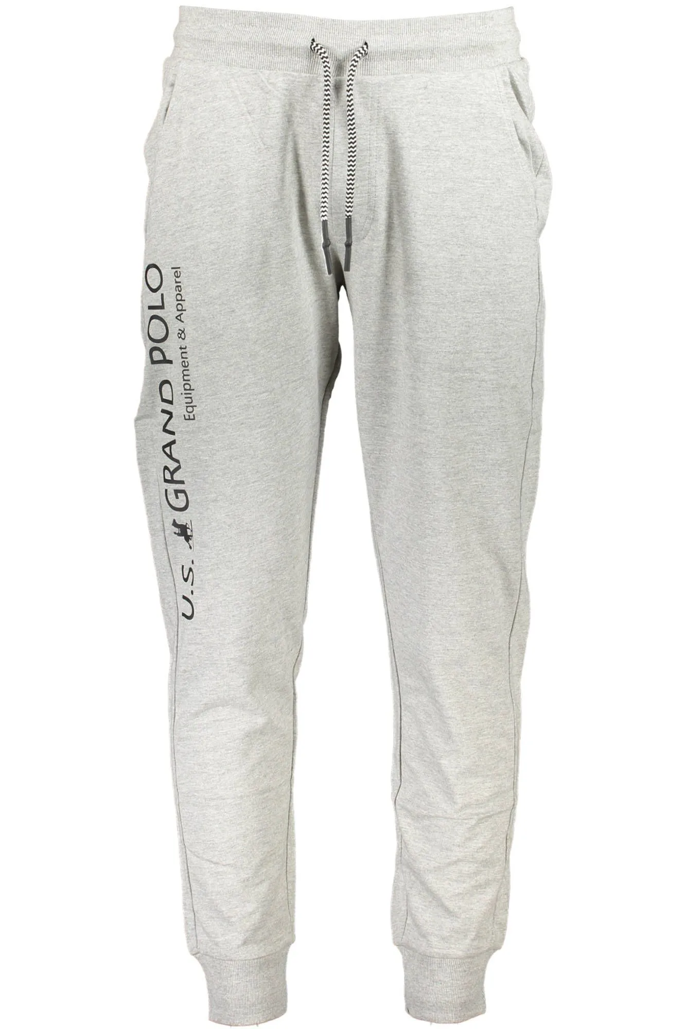 U.S. Grand Polo Gray Cotton Men Pant
