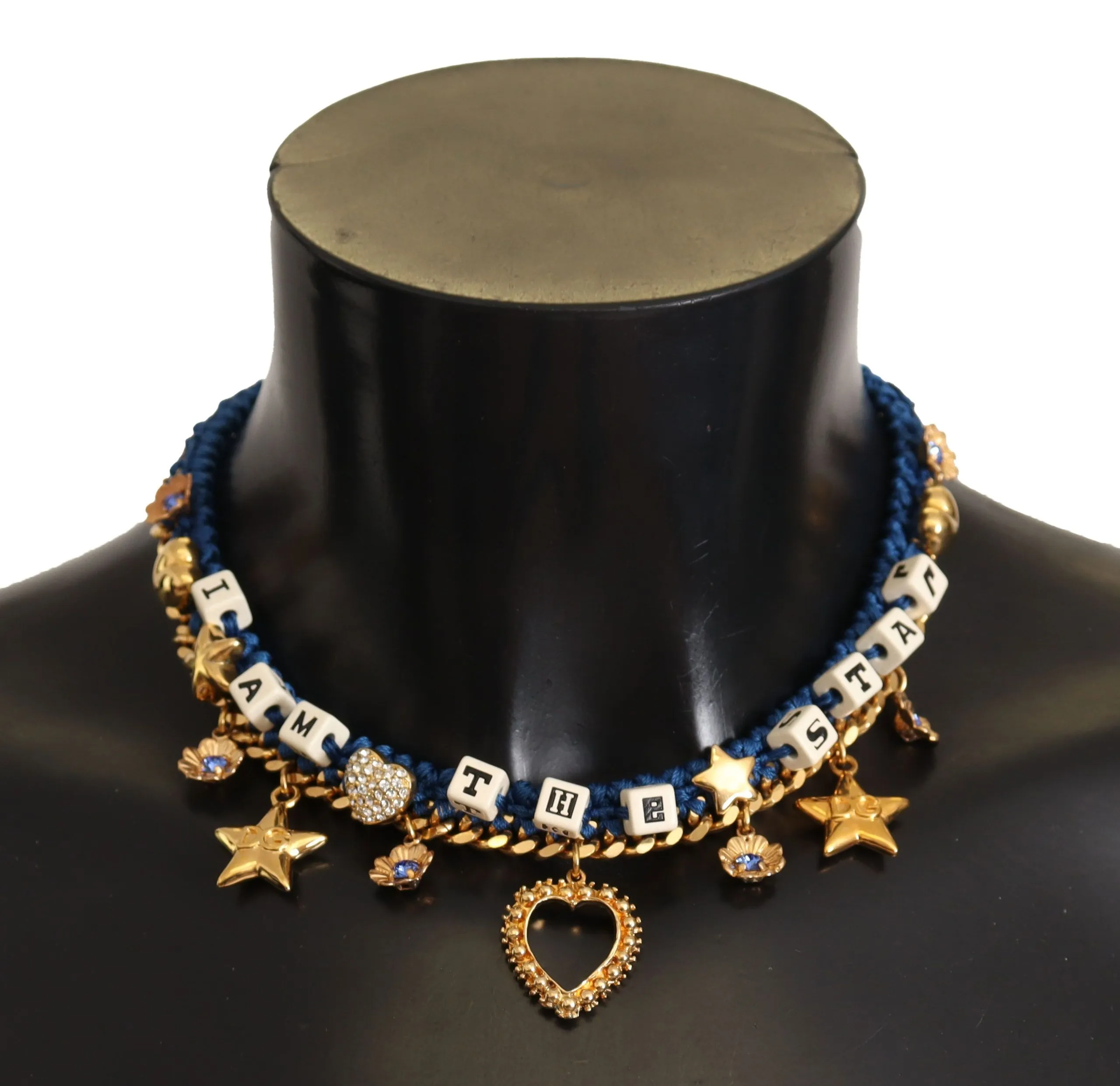 Dolce & Gabbana Women's Elegant Charm Beaded Star Necklace