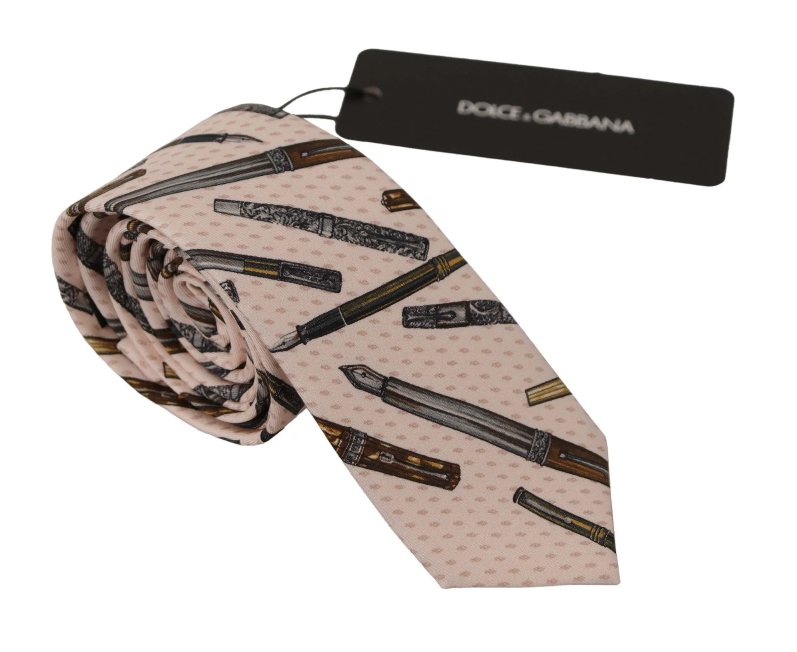 Dolce & Gabbana Men's Elegant Silk Bow Tie for Suave Evenings