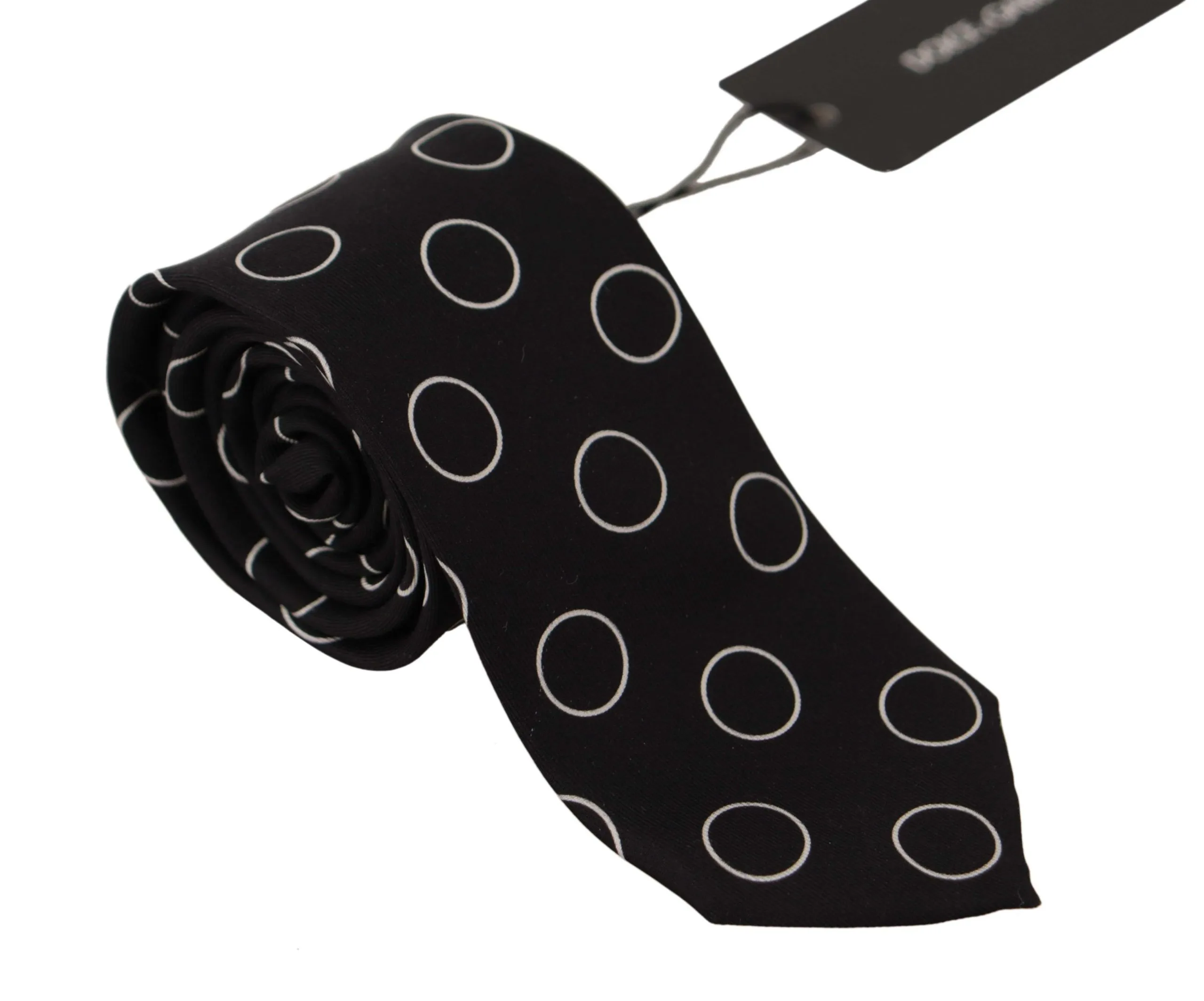 Dolce & Gabbana Men's Elegant Silk Black Bow Tie