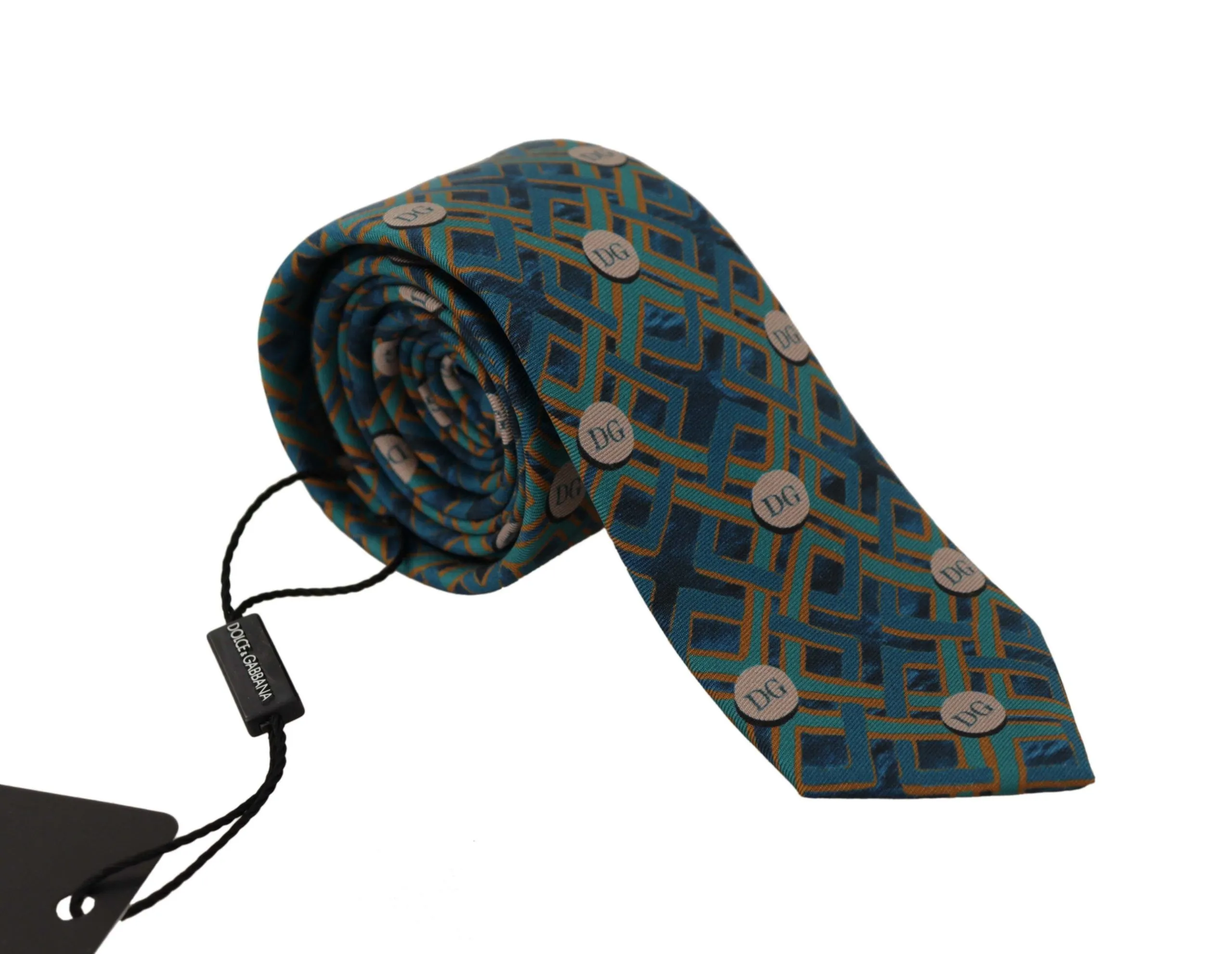 Dolce & Gabbana Men's Elegant Silk Blue Bow Tie