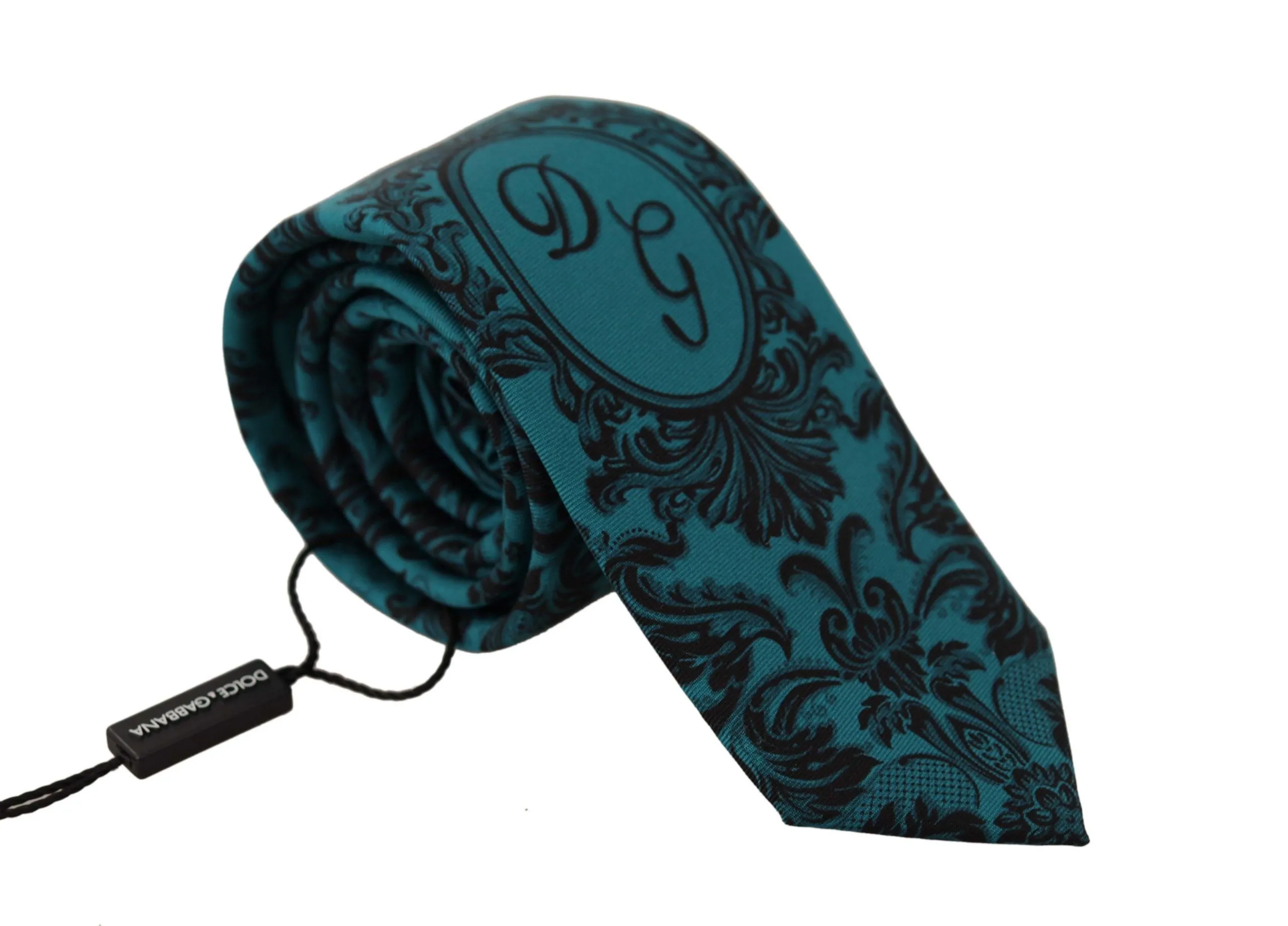 Dolce & Gabbana Men's Elegant Silk Blue Tie - Exclusive Design