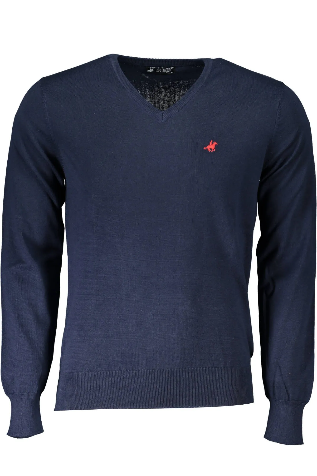 U.S. Grand Polo Blue Cotton Men Sweater