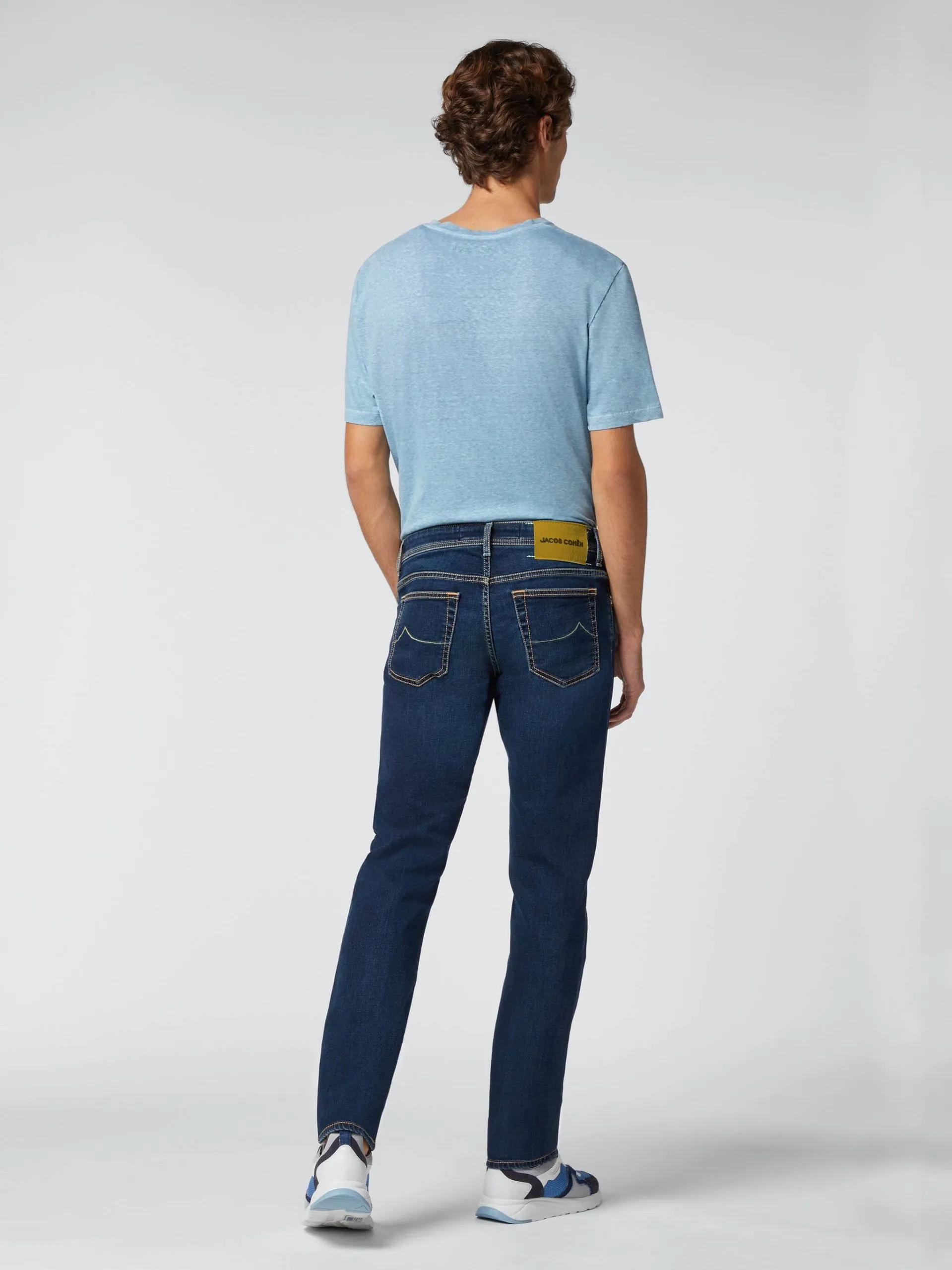Jacob Cohen Men's Italian Luxury Denim - Classic Blue Regular Fit