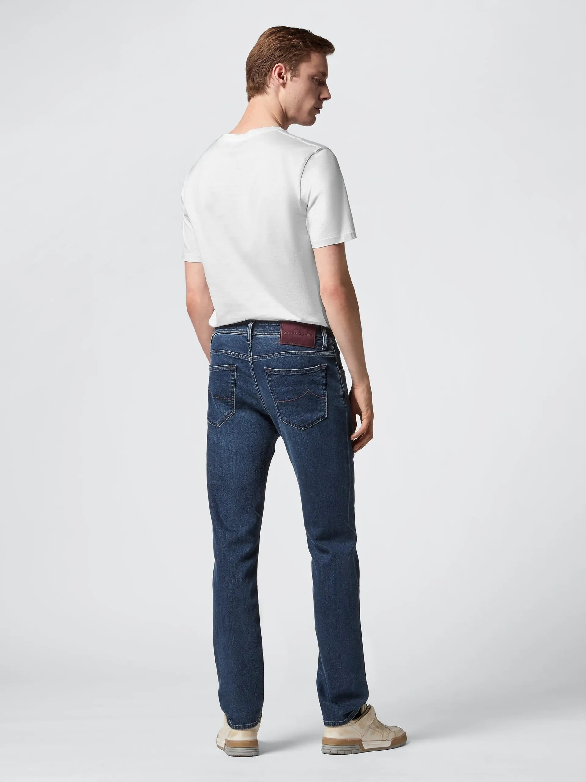 Jacob Cohen Men's Elegant Blue Denim Regular Fit Jeans