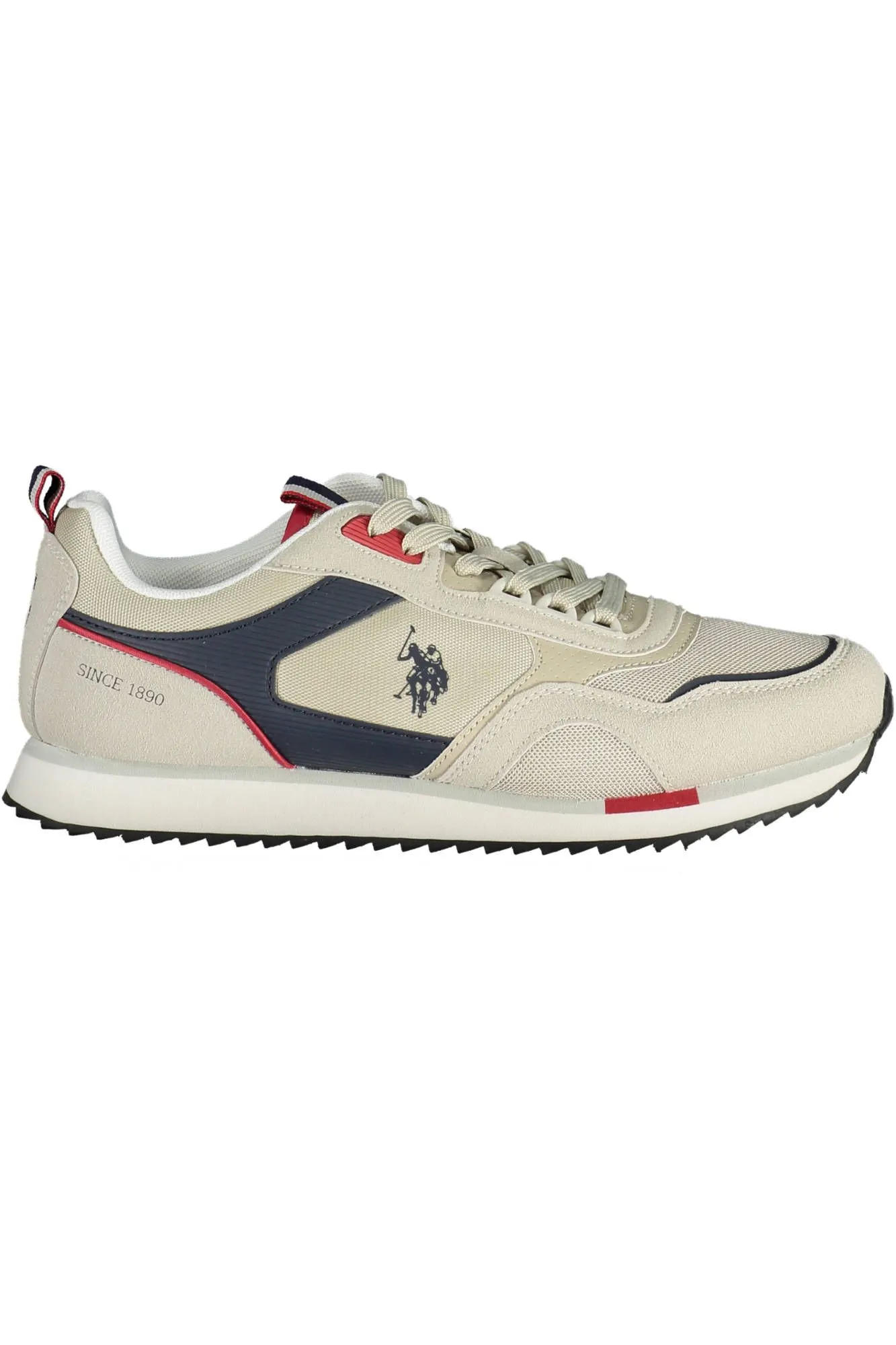 U.S. POLO ASSN. Beige Polyester Men Sneaker