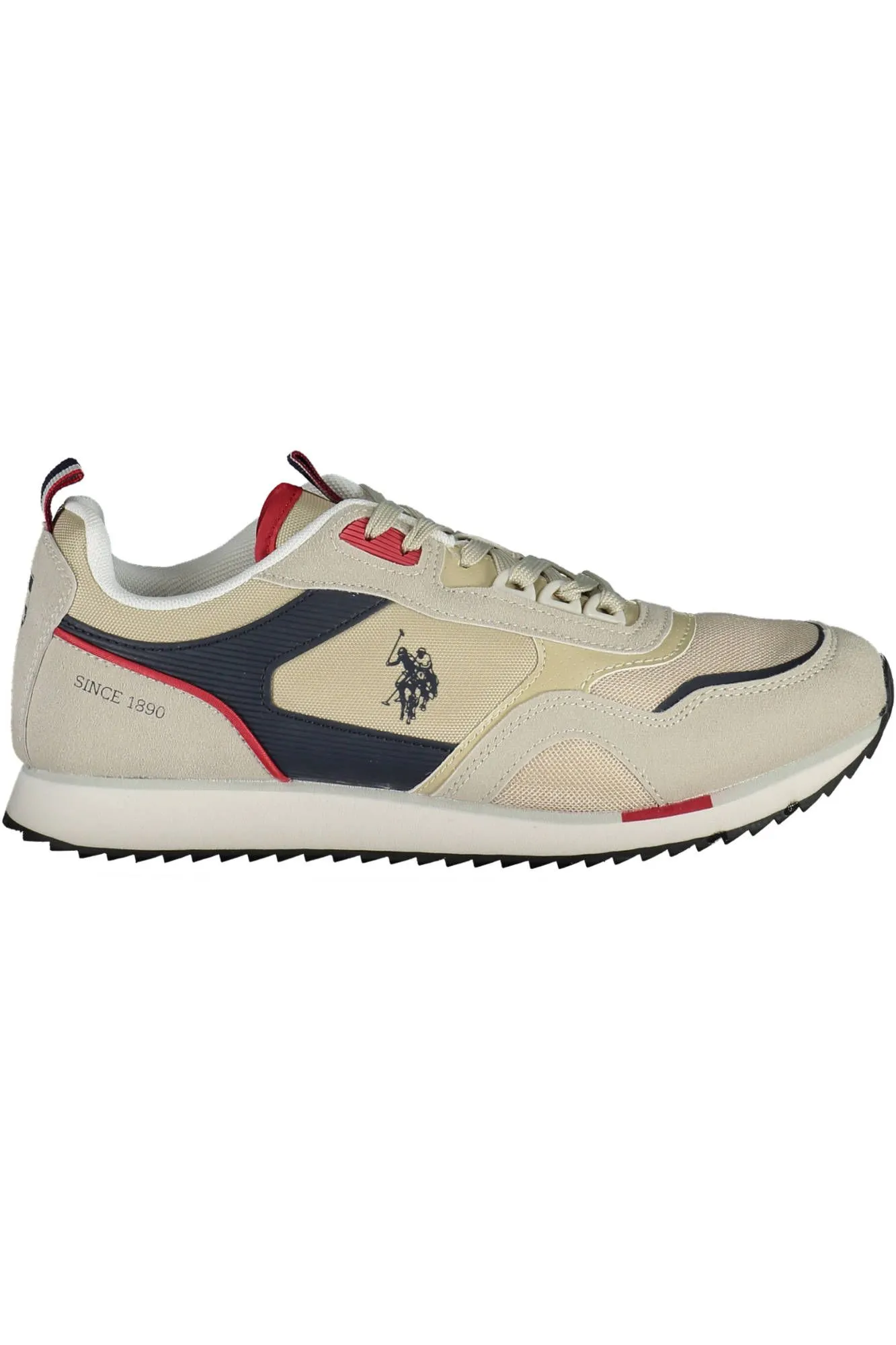 U.S. POLO ASSN. Beige Polyester Men Sneaker