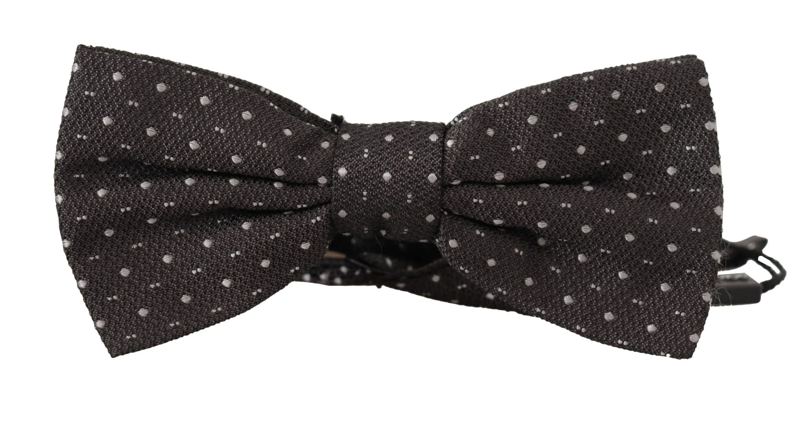 Dolce & Gabbana Men's Elegant Polka Dot Silk Bow Tie