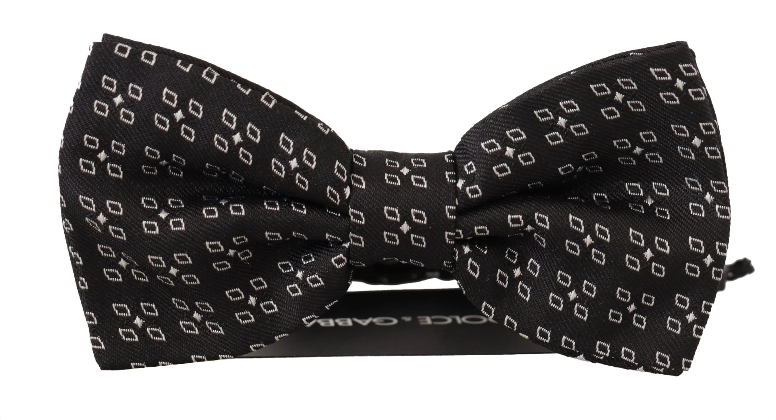 Dolce & Gabbana Men's Elegant Polka Dot Silk Bow Tie