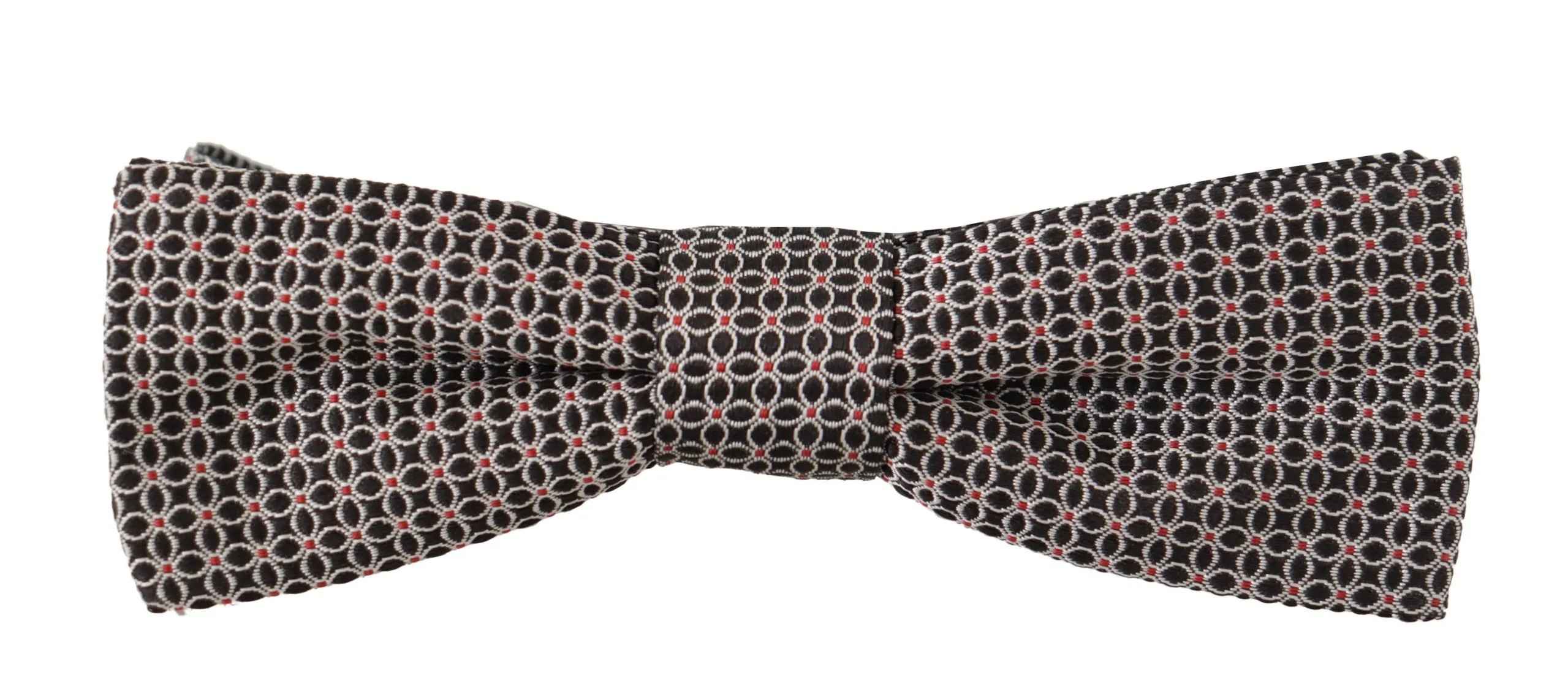 Dolce & Gabbana Men's Elegant Black Silk Bow Tie