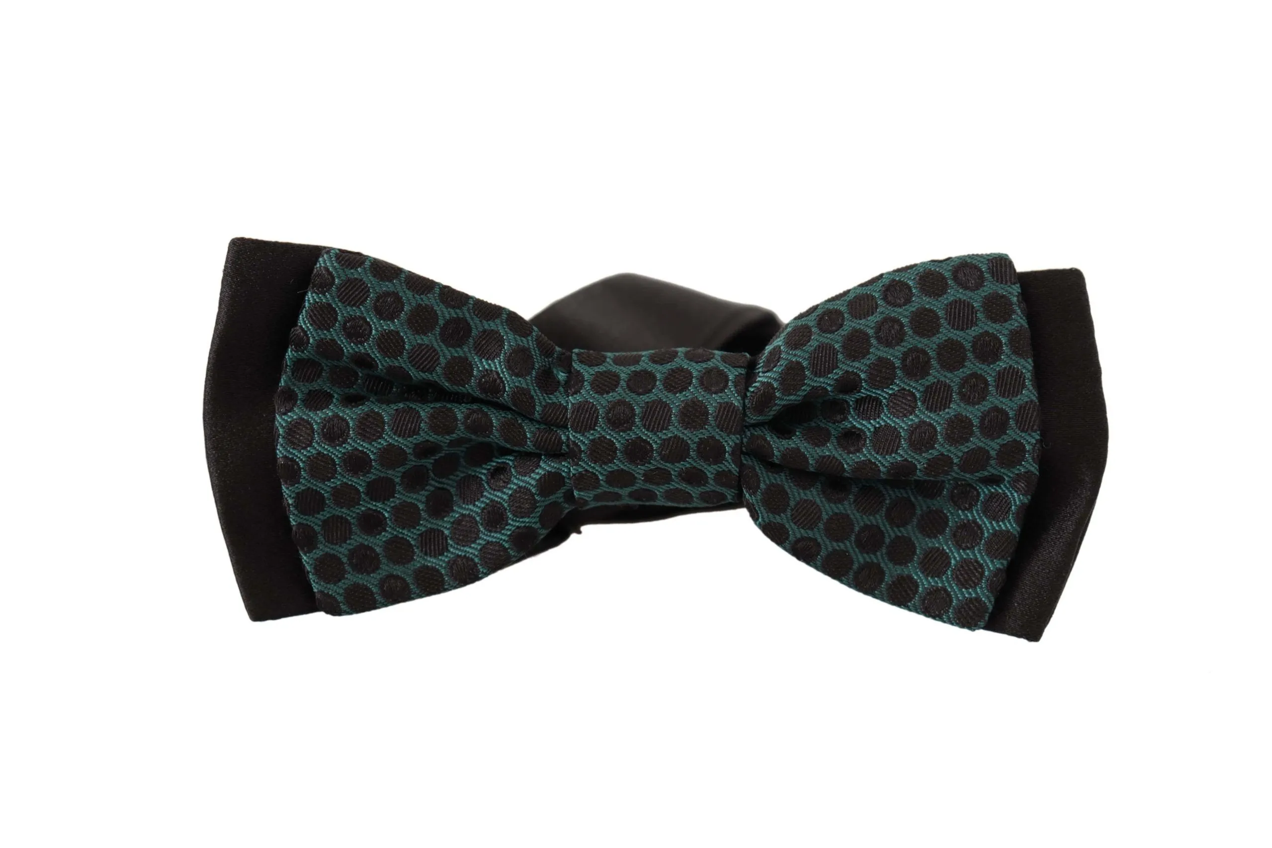 Dolce & Gabbana Men's Elegant Polka Dot Silk Bow Tie