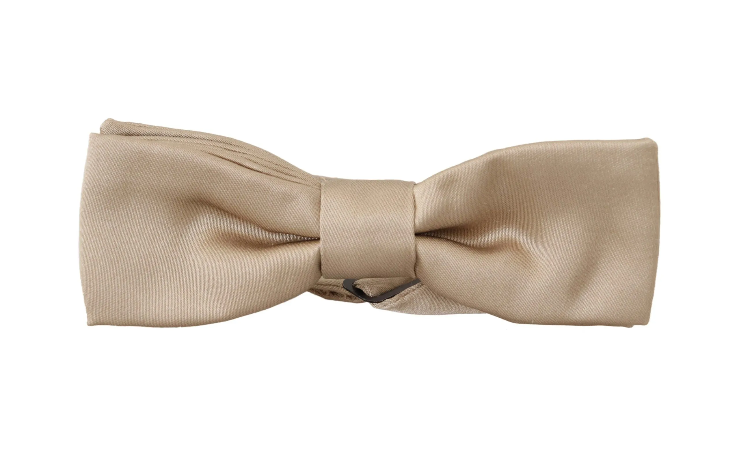 Dolce & Gabbana Men's Dazzling Gold Silk Bow Tie
