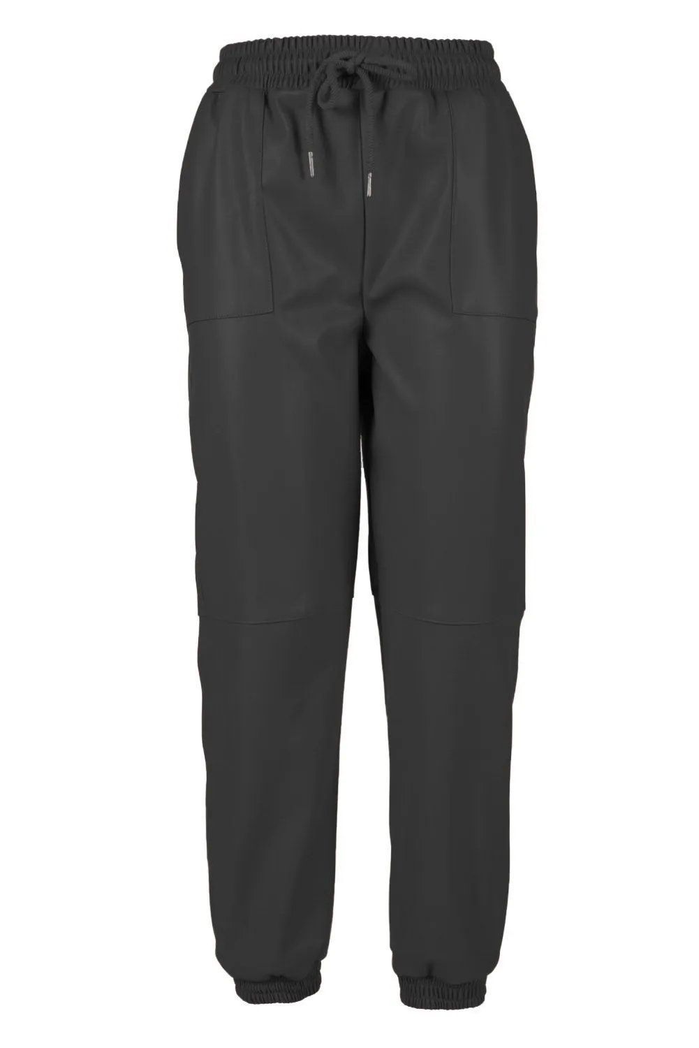 Yes Zee Women's Chic Drawstring Leatherette Pants for Her