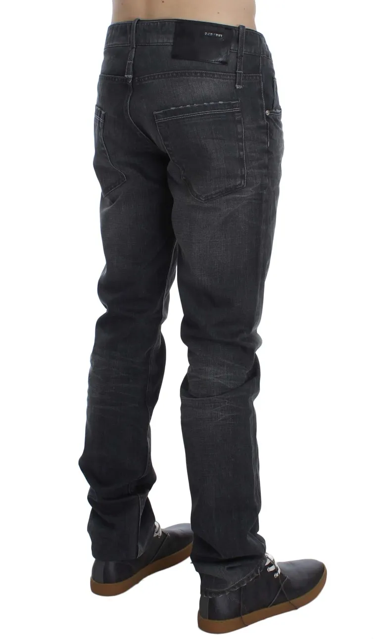Acht Men's Elevate Your Style with Timeless Gray Jeans