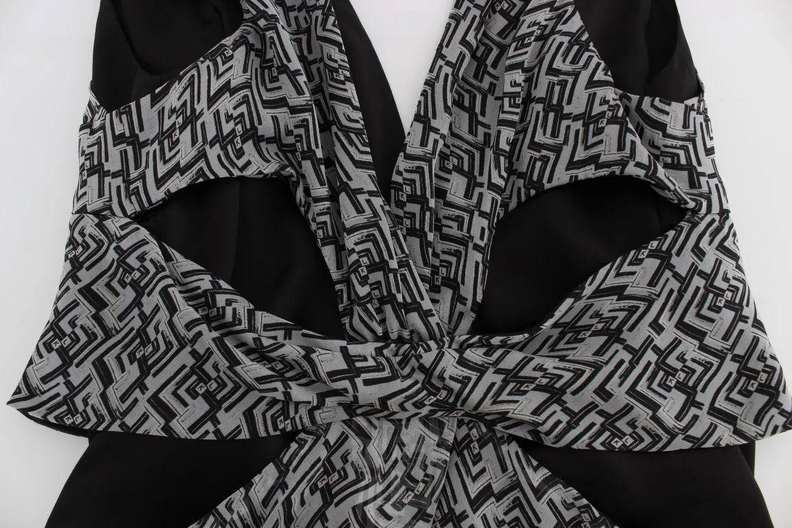 Karl Lagerfeld Women's Elegant Silk Blouse with Logo Detailing