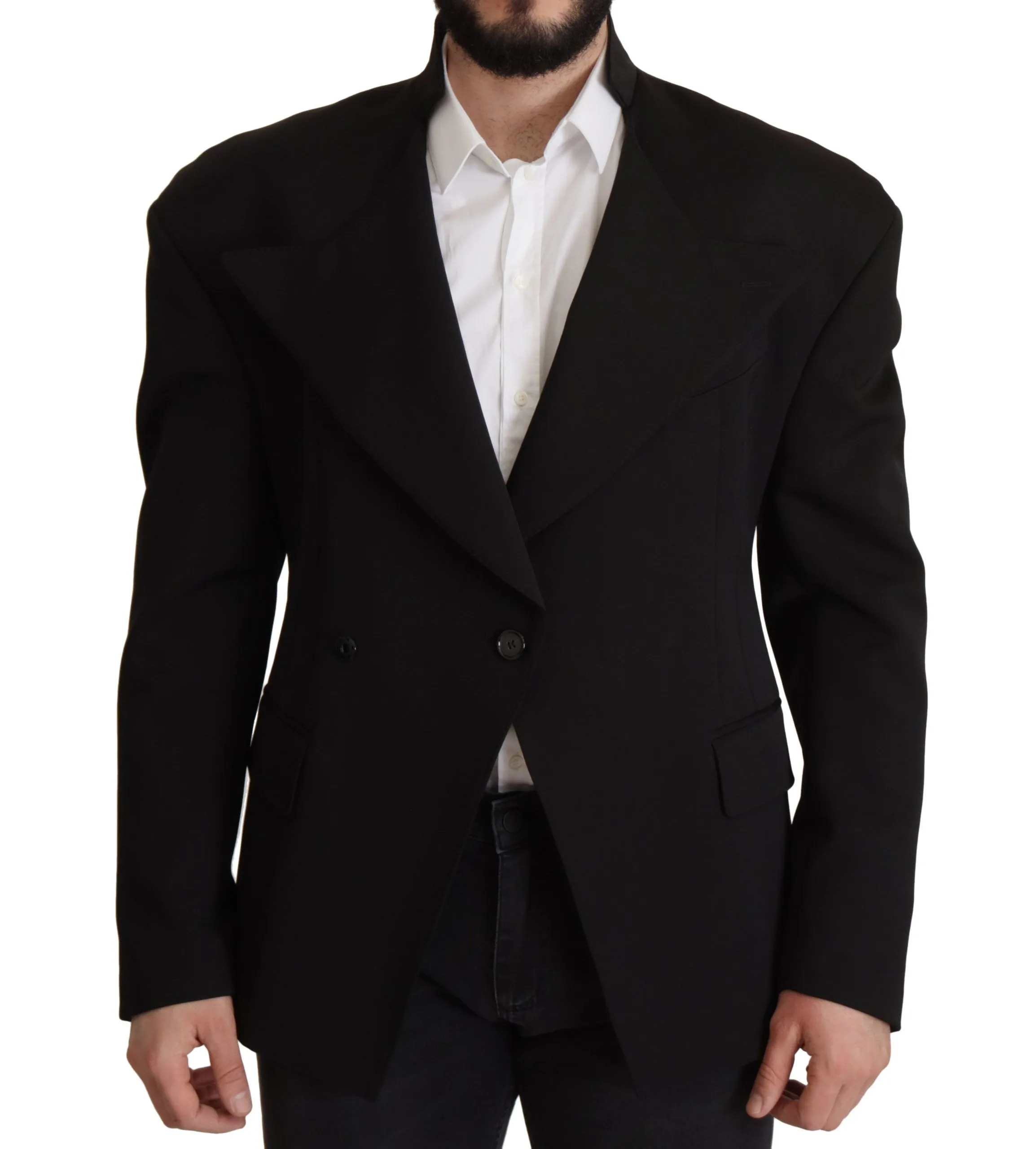 Dolce & Gabbana Men's Elegant Single Breasted Wool Blazer