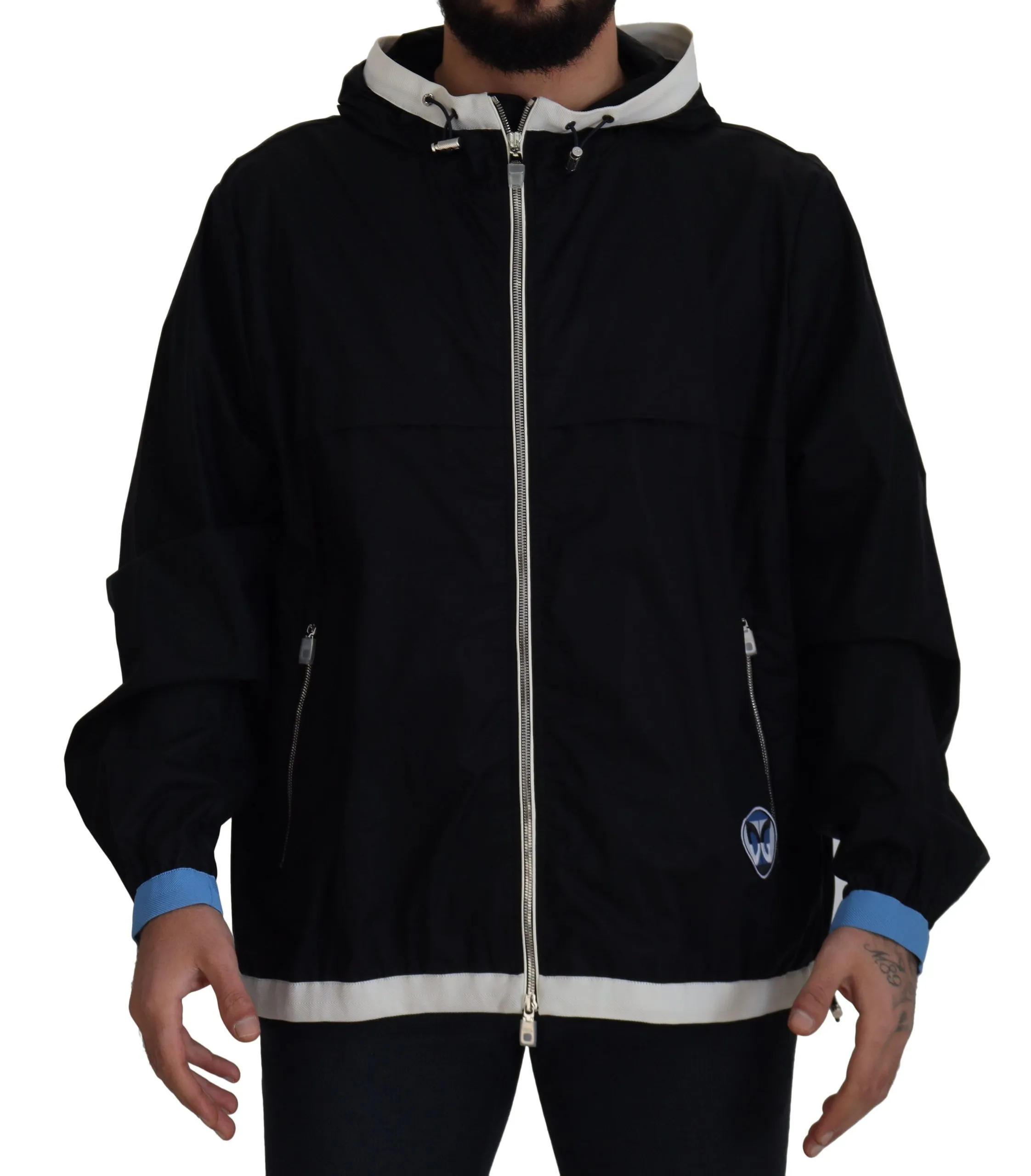 Dolce & Gabbana Men's Elegant Cotton Zip Bomber Jacket