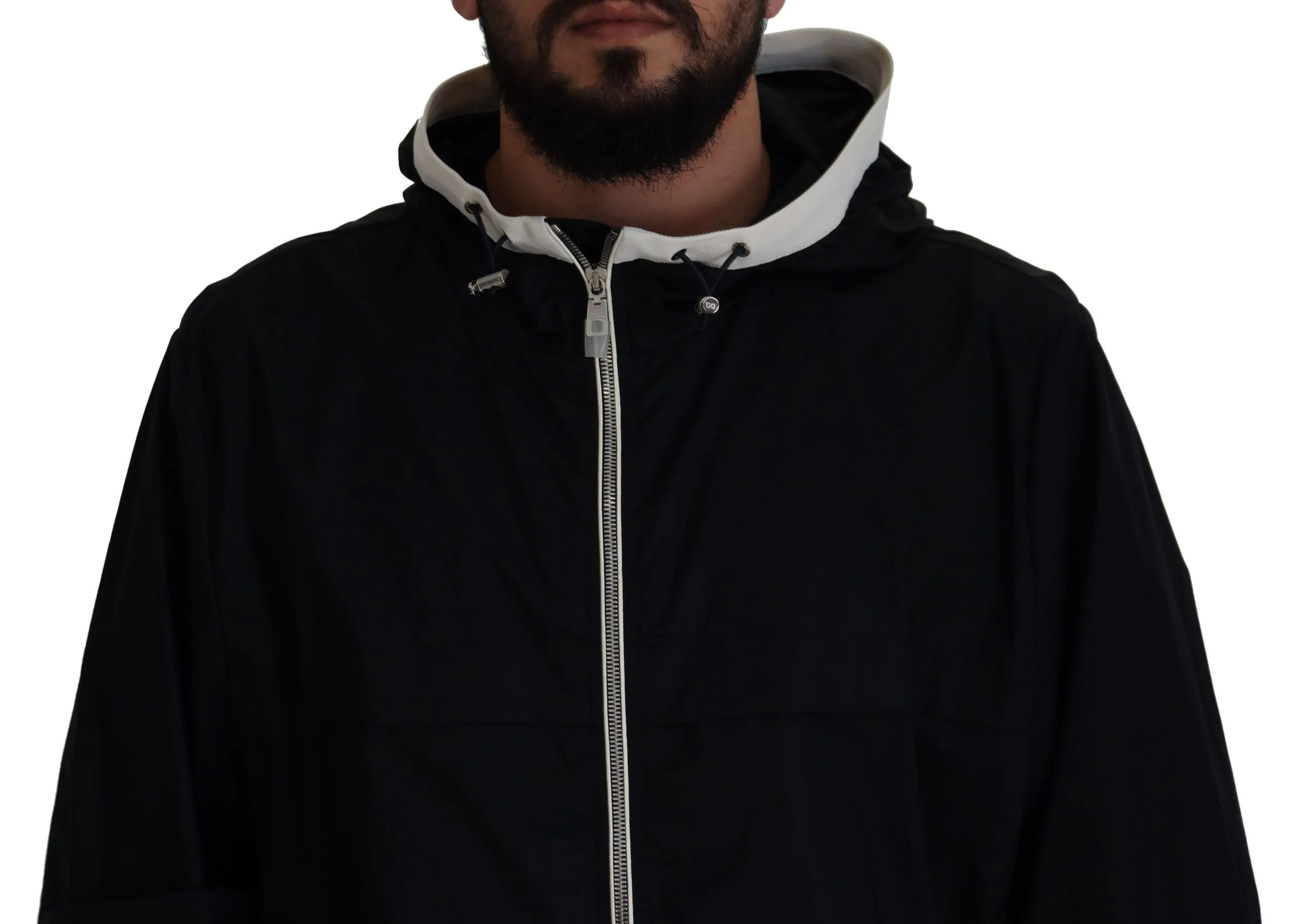 Dolce & Gabbana Men's Elegant Cotton Zip Bomber Jacket