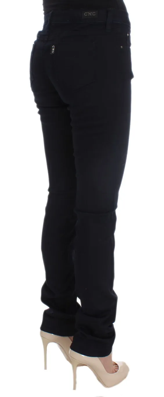 Costume National Women's Chic Slim Fit Designer Denim Delight