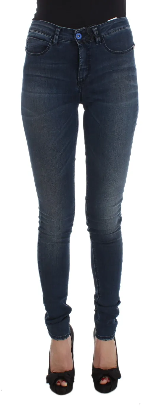 Costume National Women's Sleek Slim Fit Italian Designer Jeans