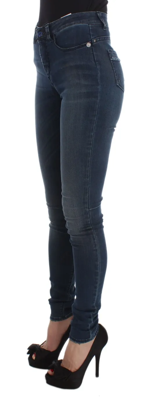 Costume National Women's Sleek Slim Fit Italian Designer Jeans