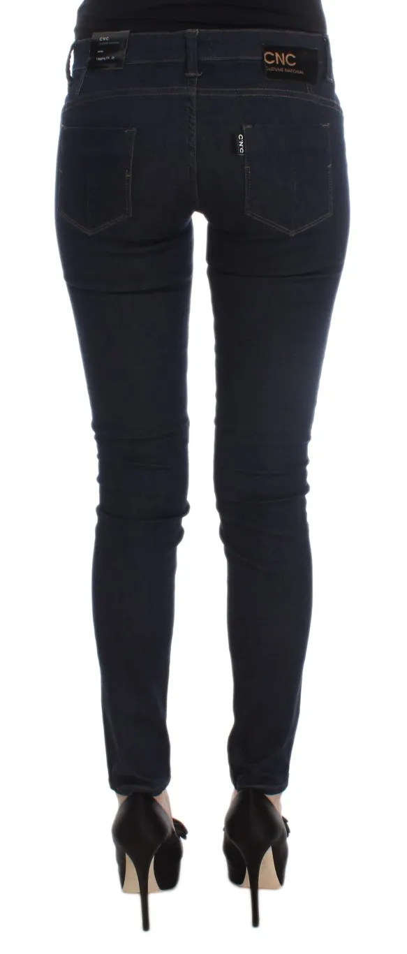 Costume National Women's Sleek Slim Fit Designer Denim