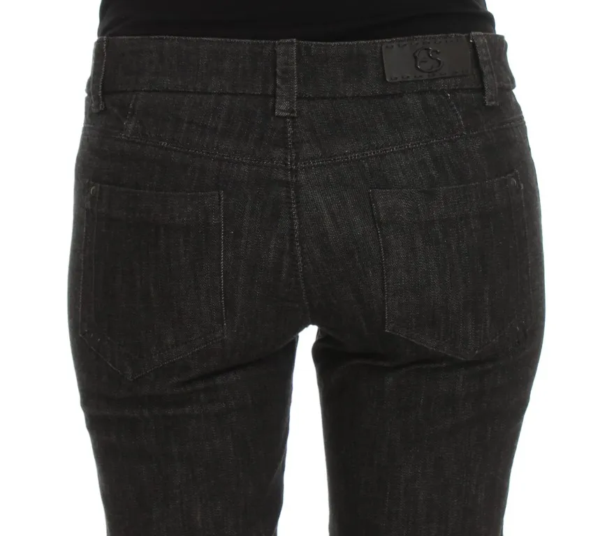 Ermanno Scervino Women's Elegant Slim Fit Blue Jeans