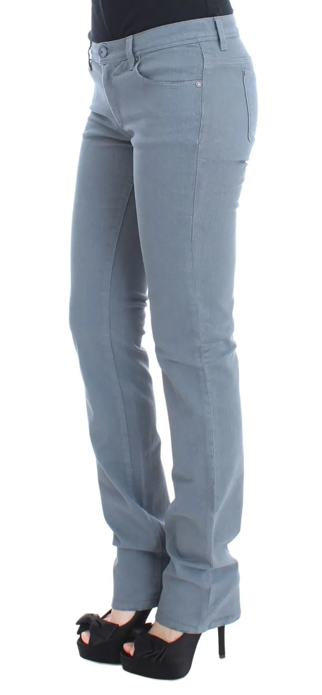 Ermanno Scervino Women's Chic Slim Fit Bootcut Denim Indulgence
