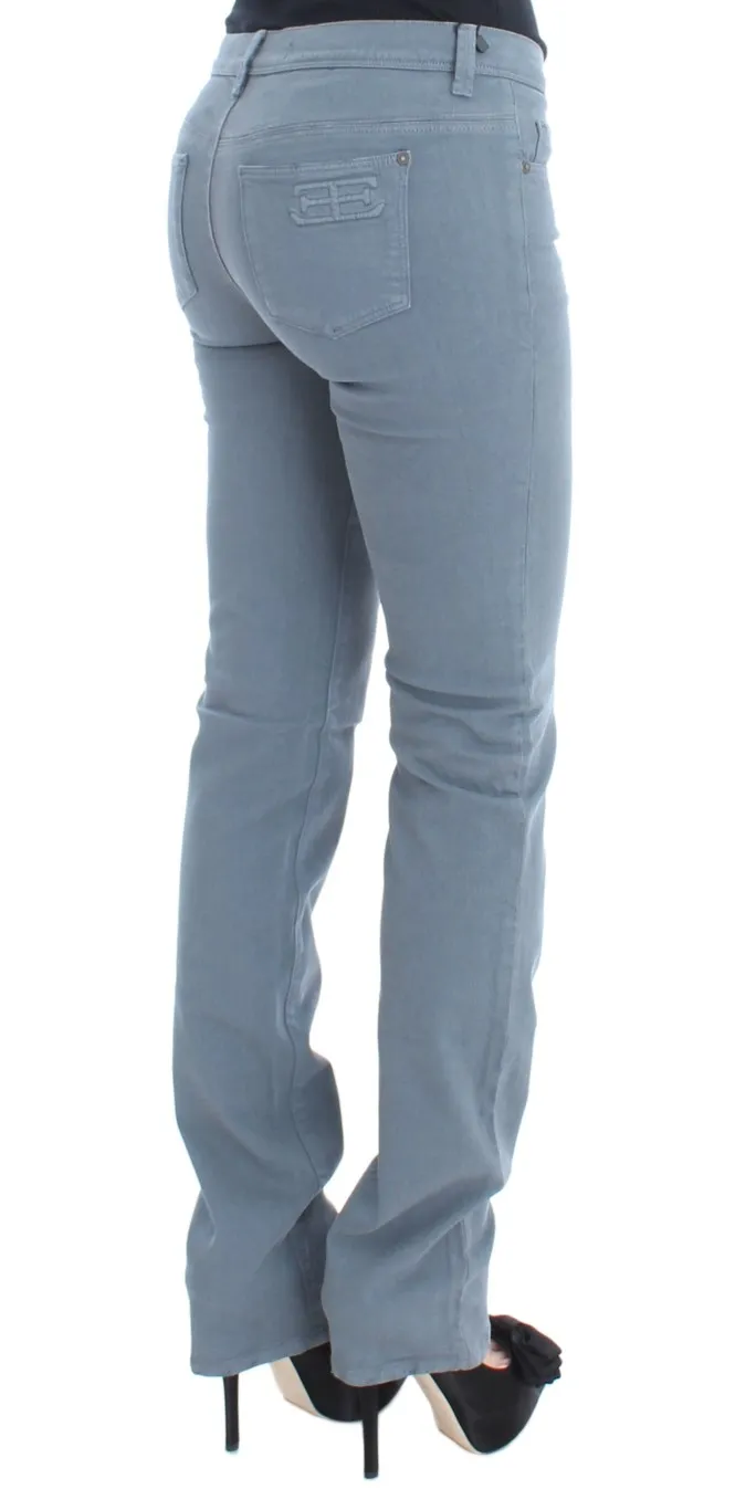 Ermanno Scervino Women's Chic Slim Fit Bootcut Denim Indulgence
