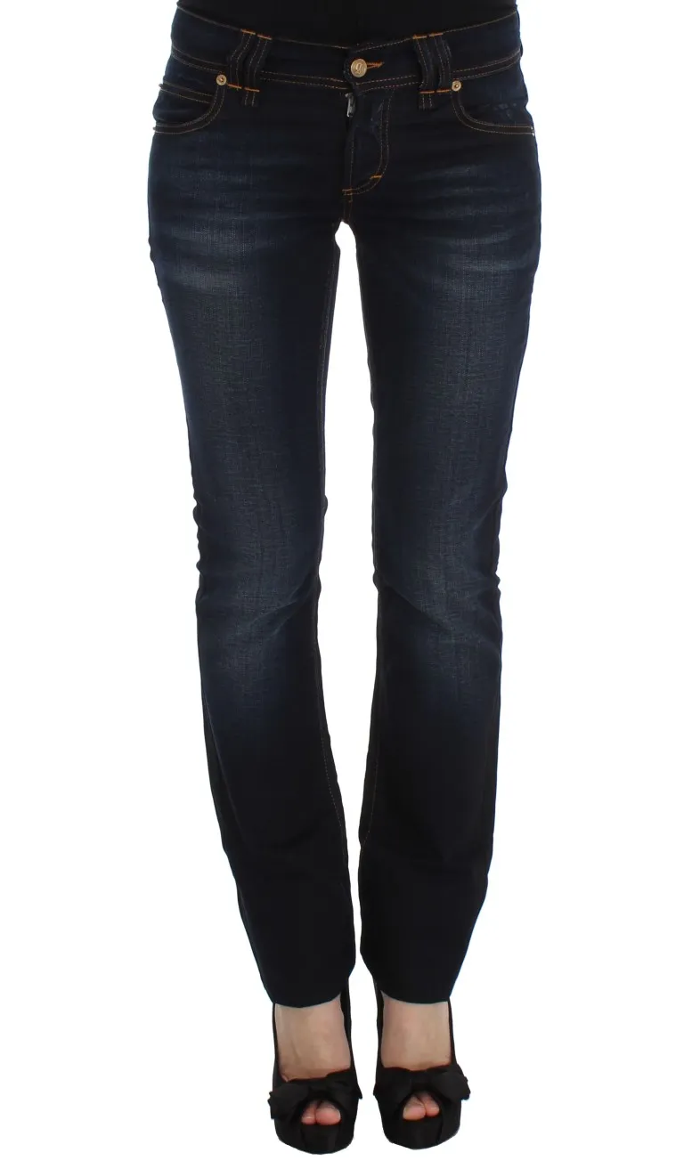 John Galliano Women's Elegant Slim Fit Designer Jeans