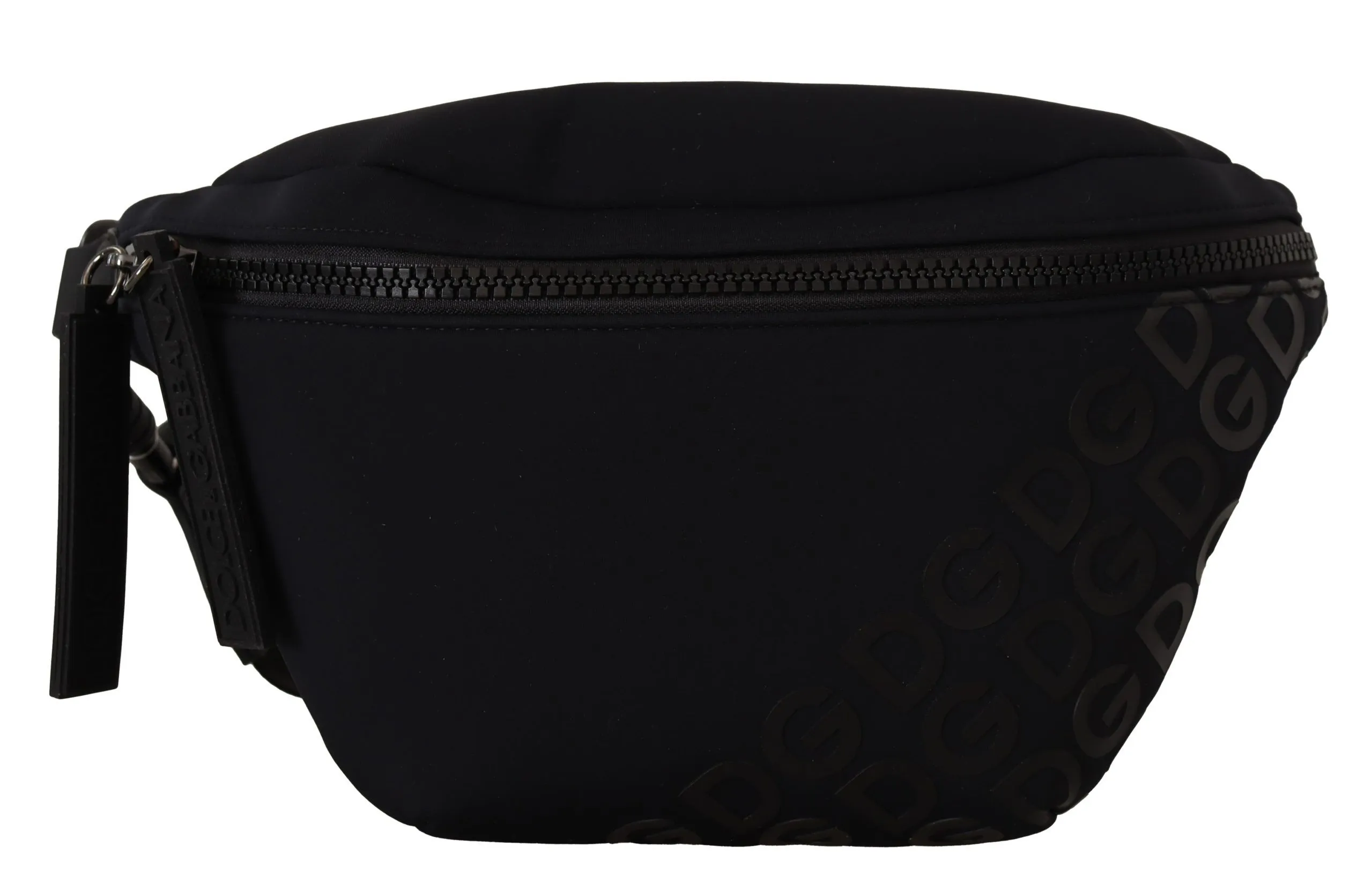 Dolce & Gabbana Men's Chic Black Belt Fanny Bag