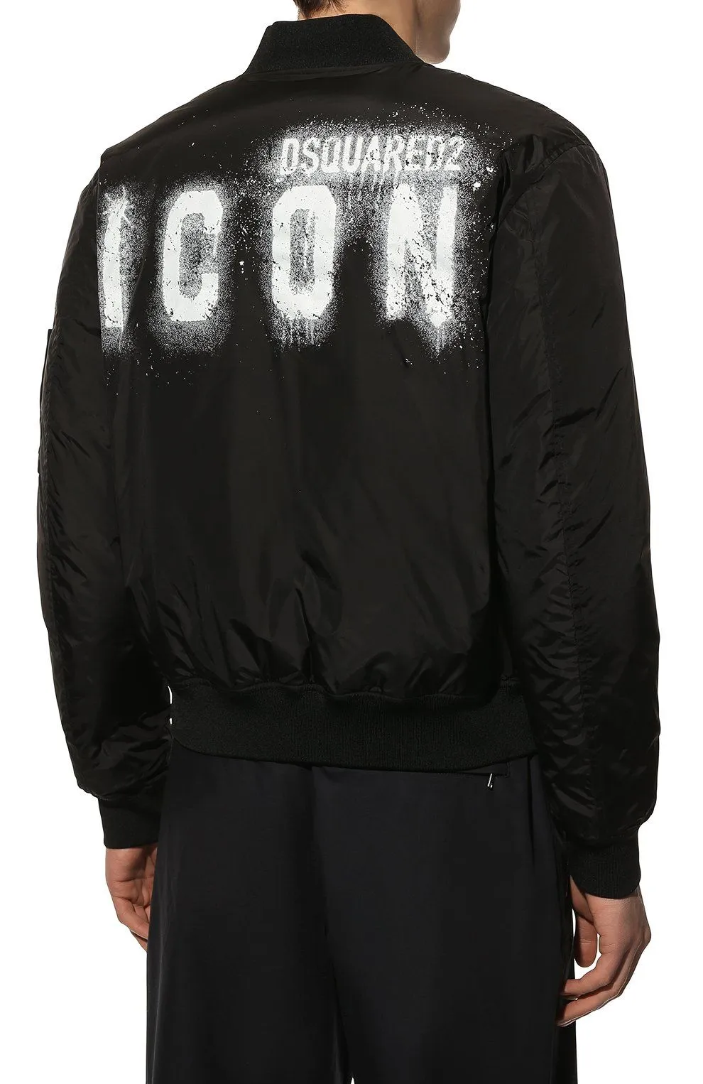 Dsquared² Men's Sleek Nylon Feather-Padded Jacket