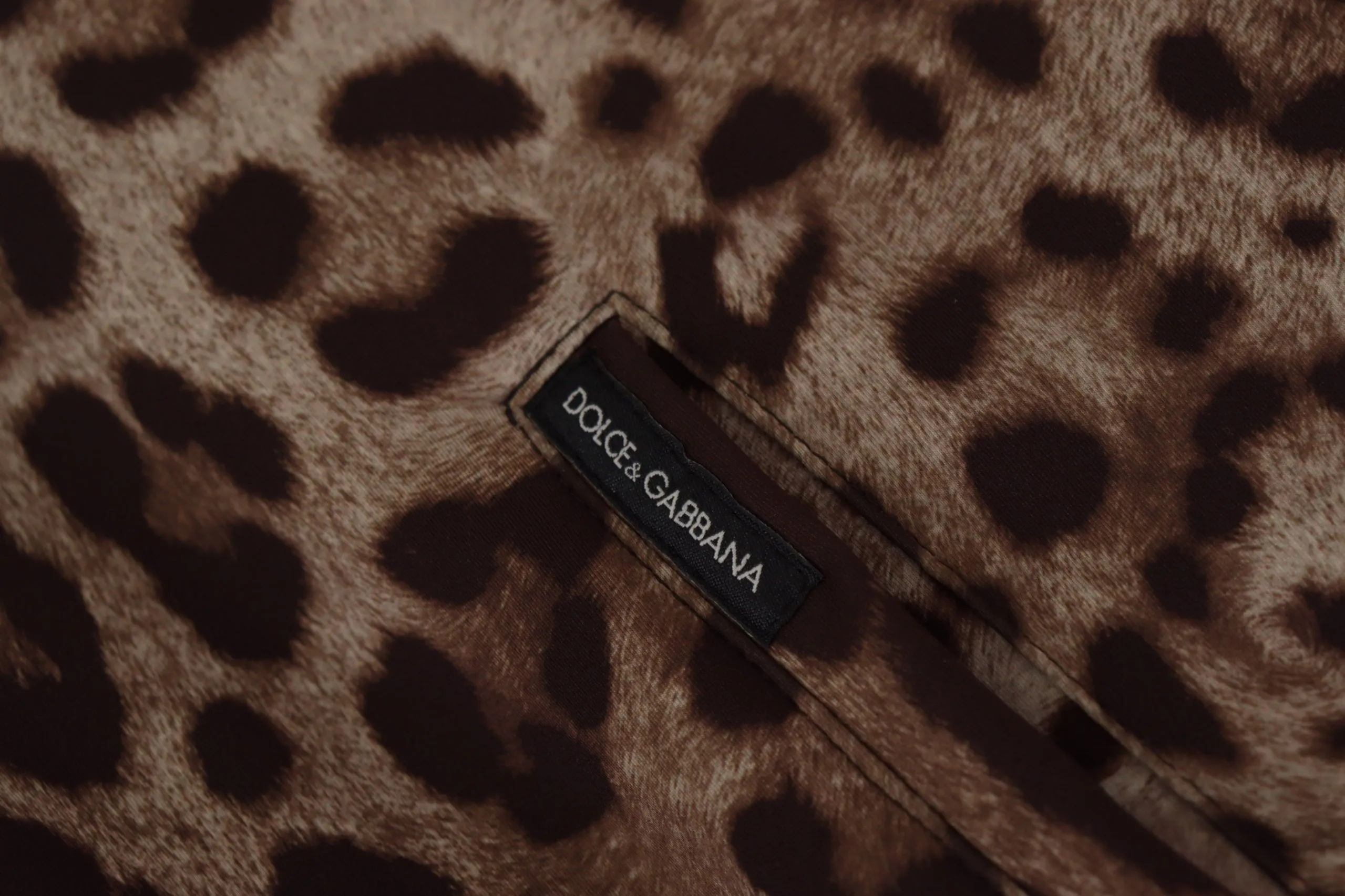 Dolce & Gabbana Women's Elegant Leopard Bomber Jacket