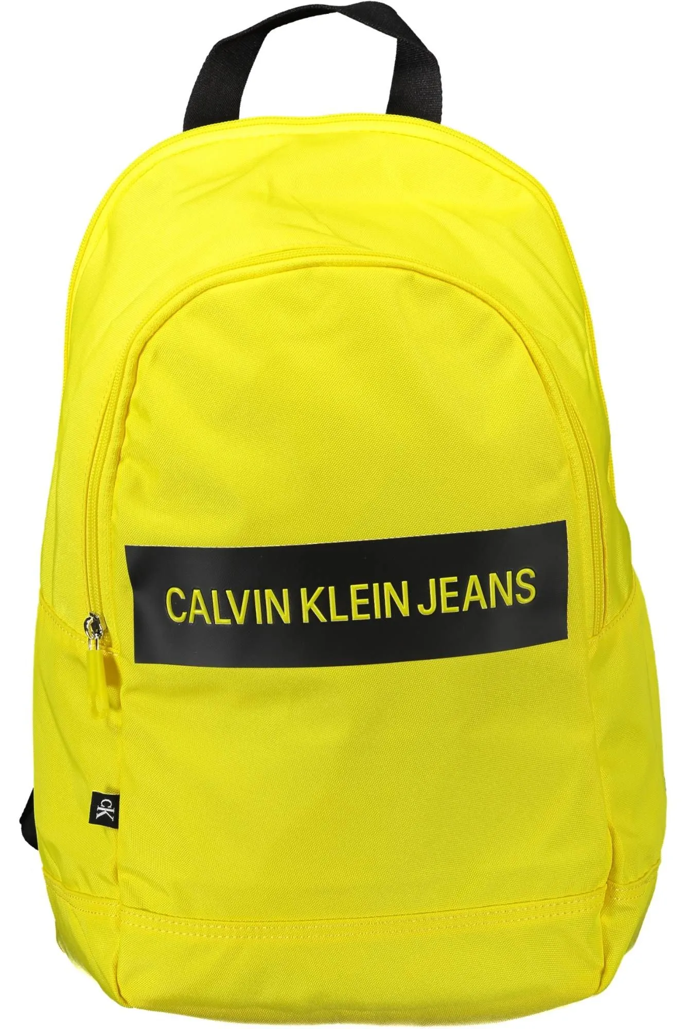 Calvin Klein Yellow Polyester Men Backpack