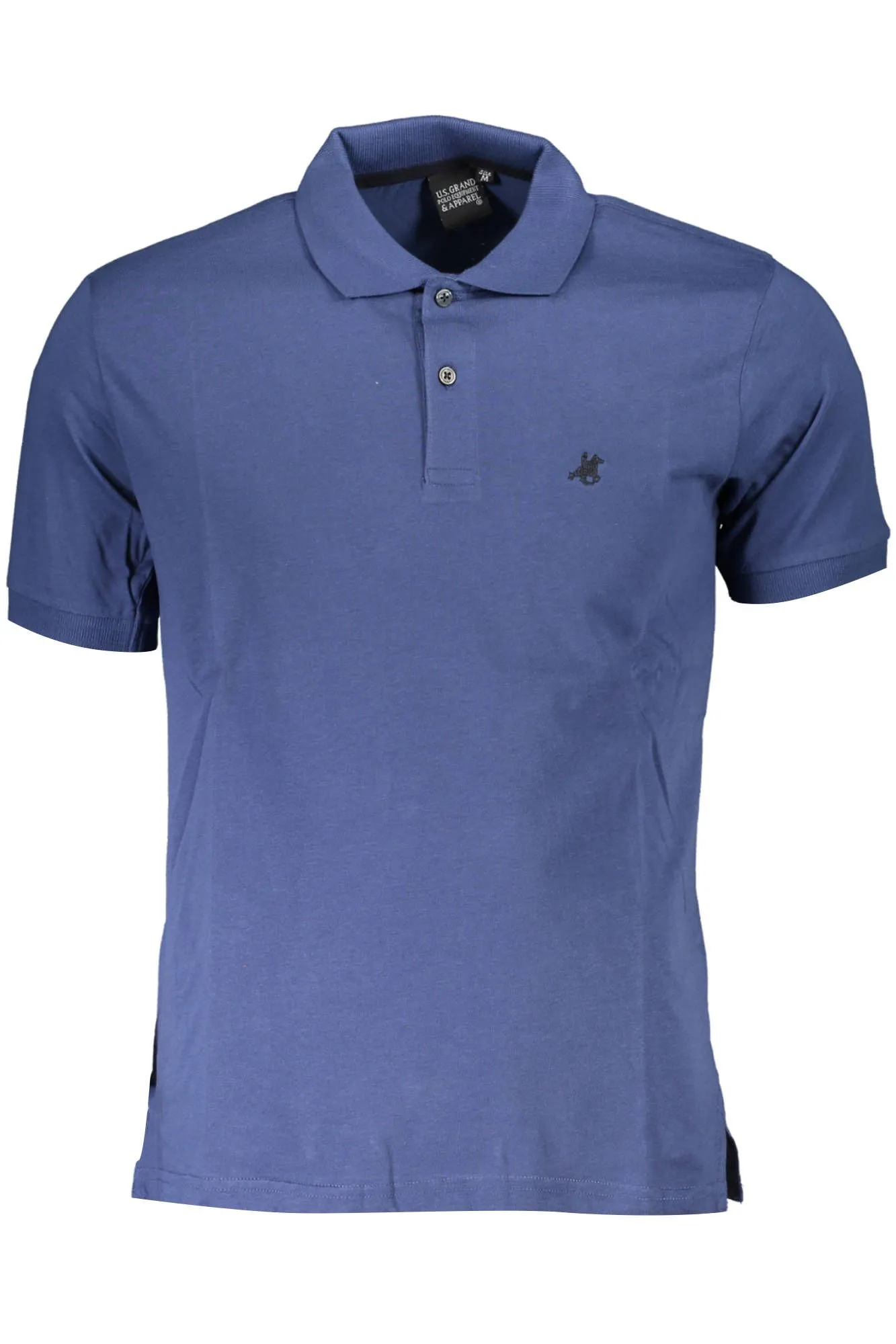 U.S. Grand Polo Blue Cotton Men Polo Shirt