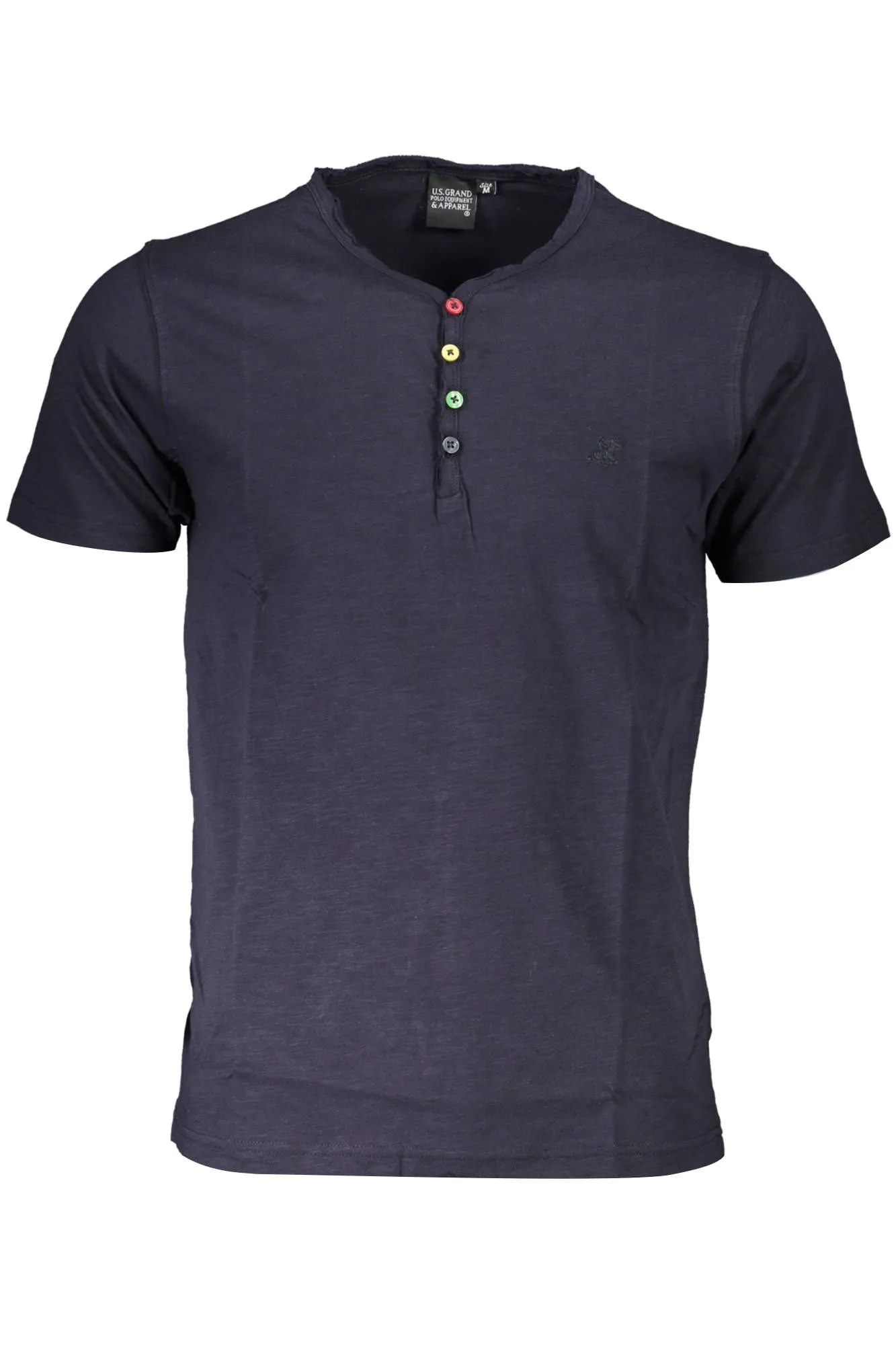 U.S. Grand Polo Blue Cotton Men T-Shirt