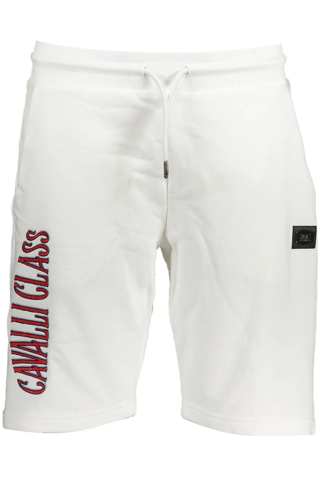 Cavalli Class White Cotton Men Sport Trouser